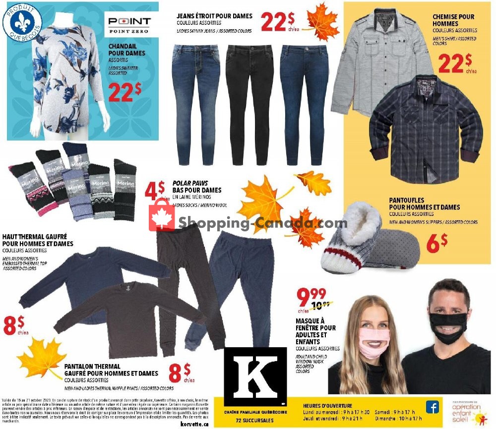 Korvette flyer from Thursday October 15, 2020 to Wednesday October 21, 2020 - page 4