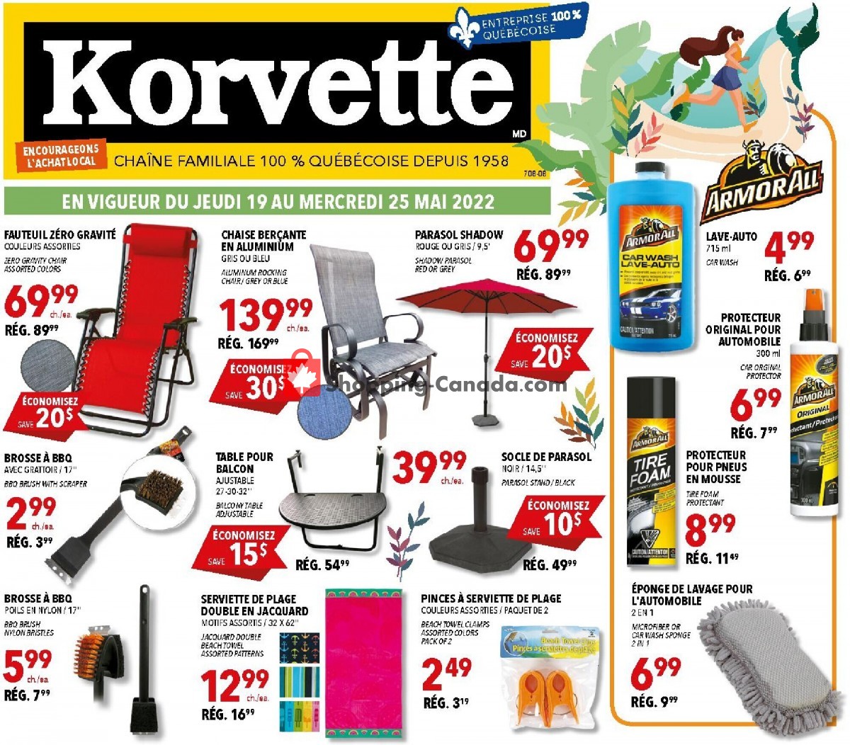 Korvette flyer from Thursday May 19, 2022 to Wednesday May 25, 2022 - page 1
