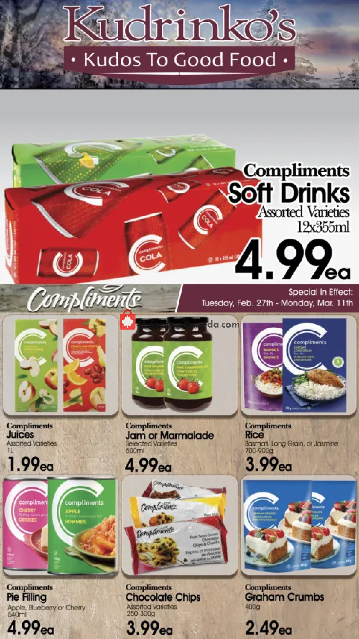 Kudrinko's flyer from Tuesday February 27, 2024 to Monday March 11, 2024 - page 2