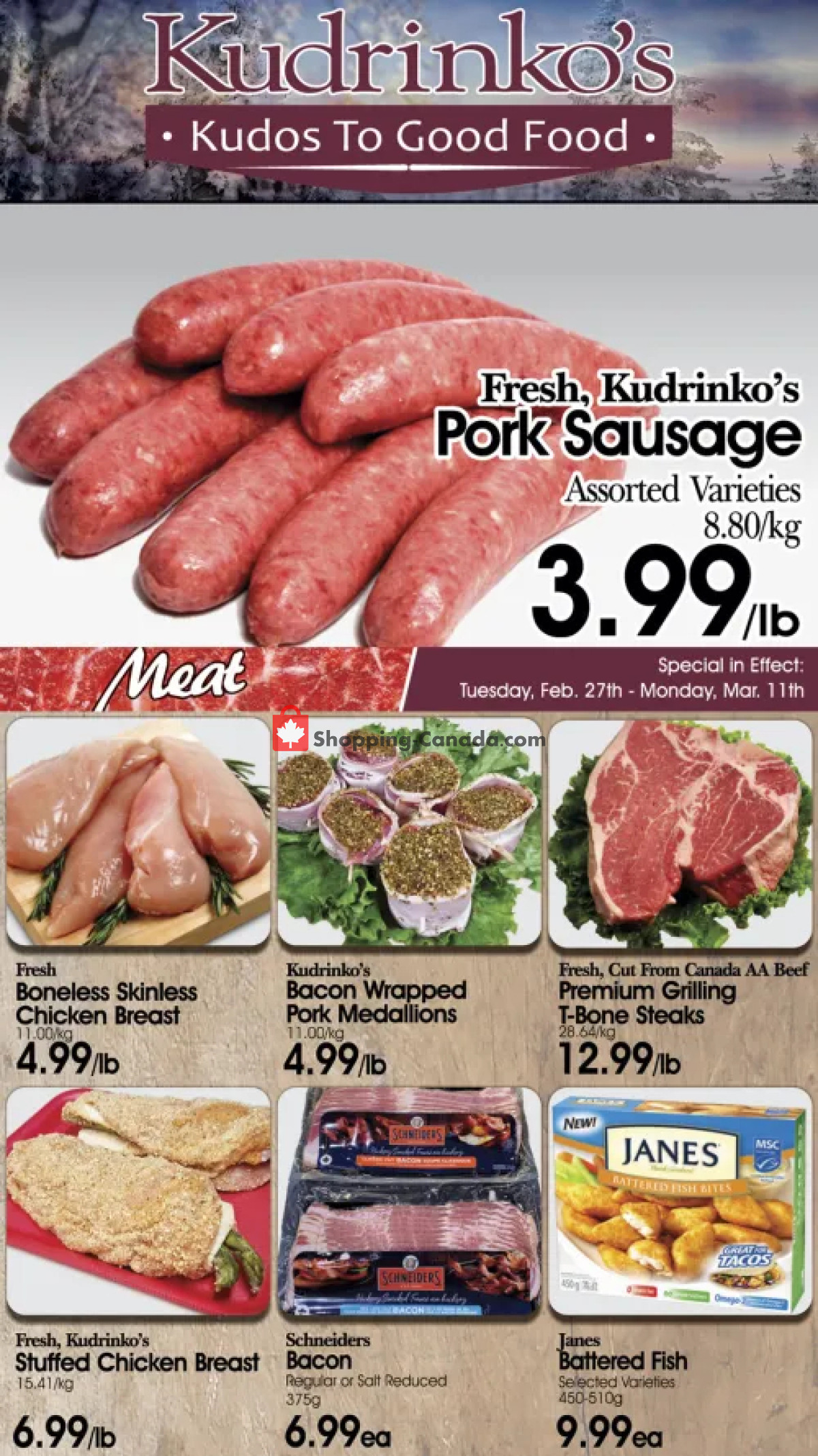 Kudrinko's flyer from Tuesday February 27, 2024 to Monday March 11, 2024 - page 4