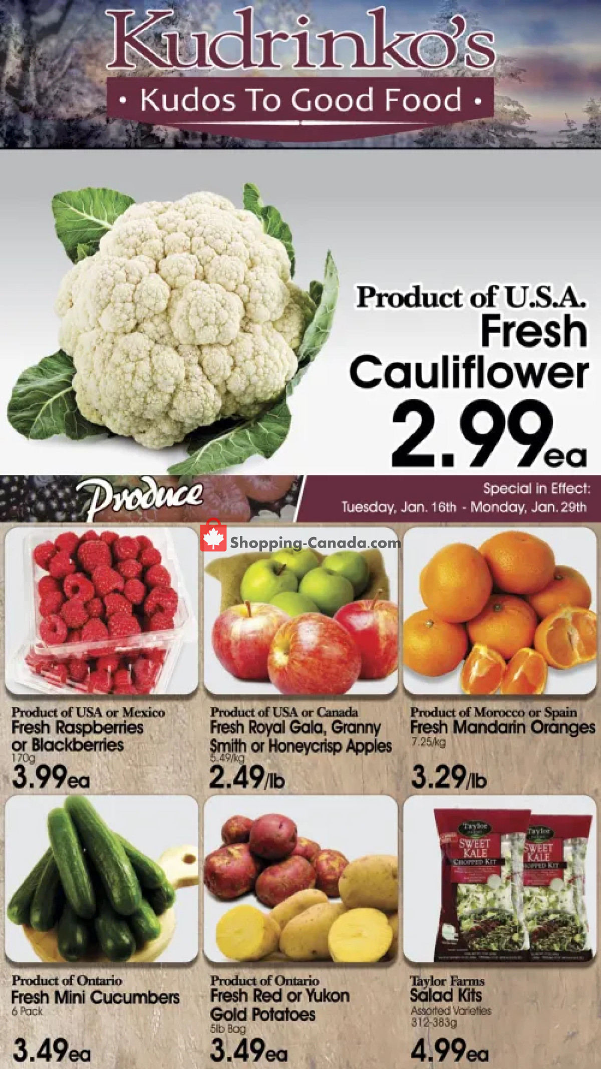 Kudrinko's flyer from Tuesday January 16, 2024 to Monday January 29, 2024 - page 5