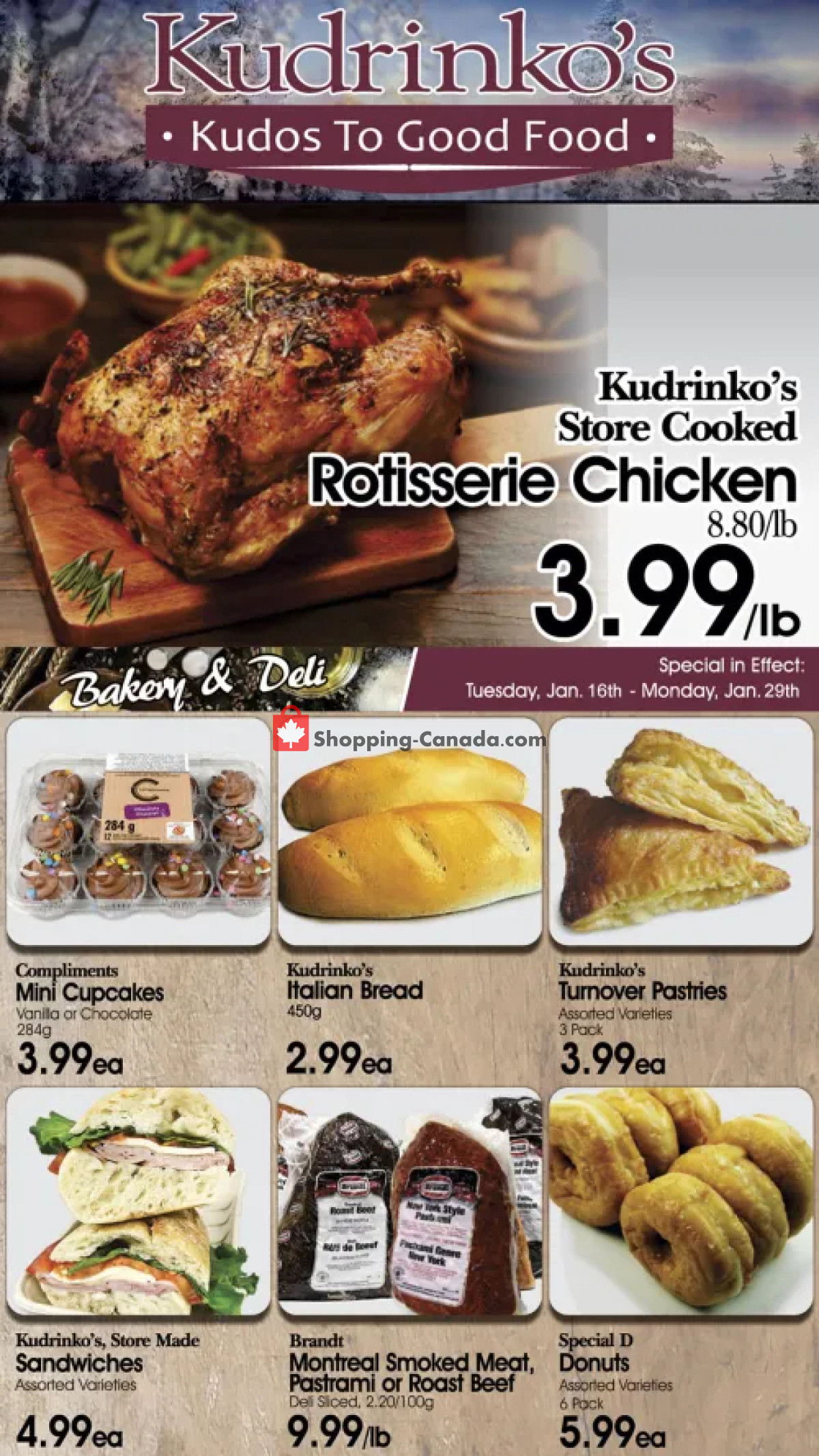 Kudrinko's flyer from Tuesday January 16, 2024 to Monday January 29, 2024 - page 6