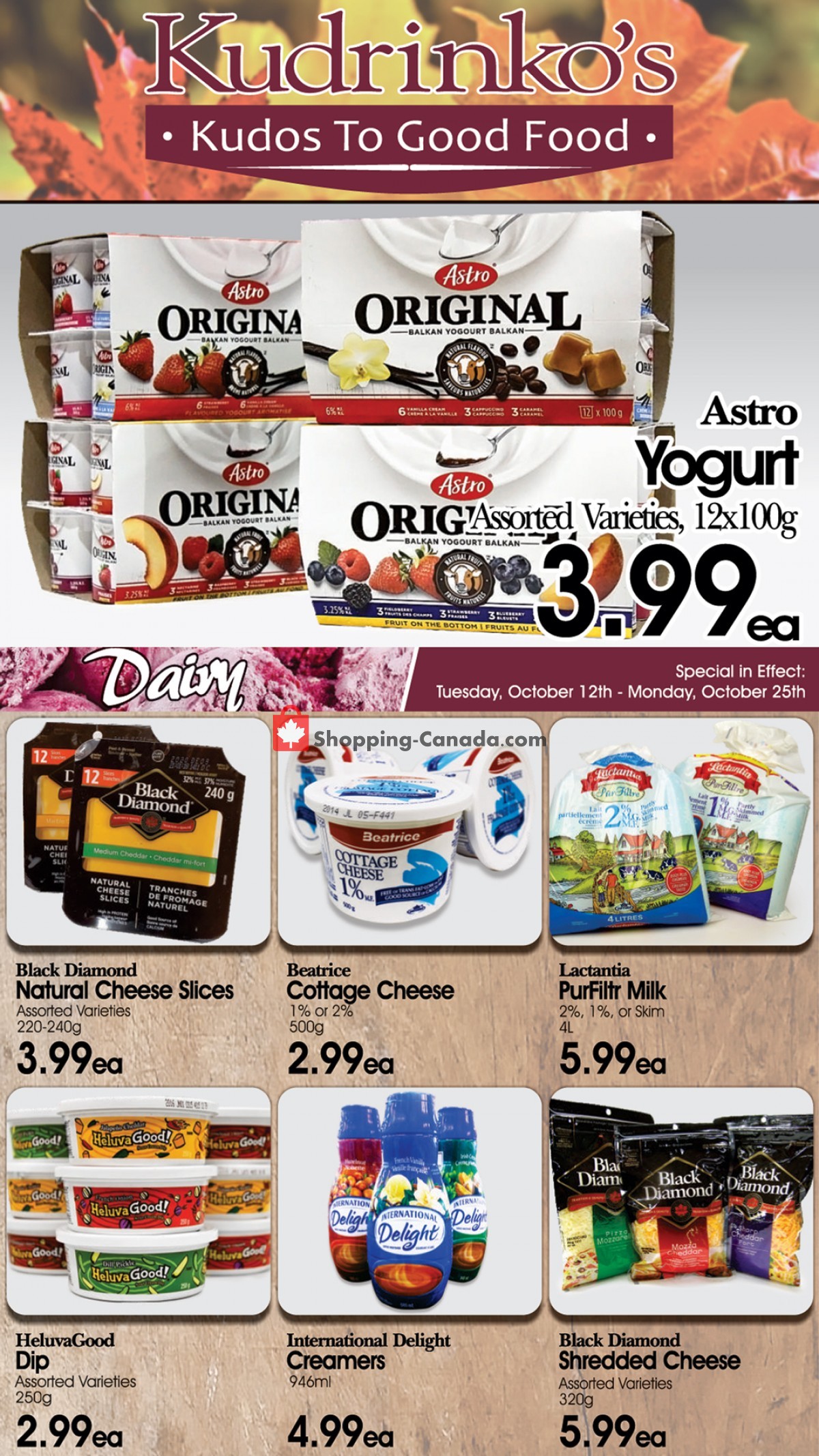 Kudrinko's flyer from Tuesday October 12, 2021 to Monday October 25, 2021 - page 4