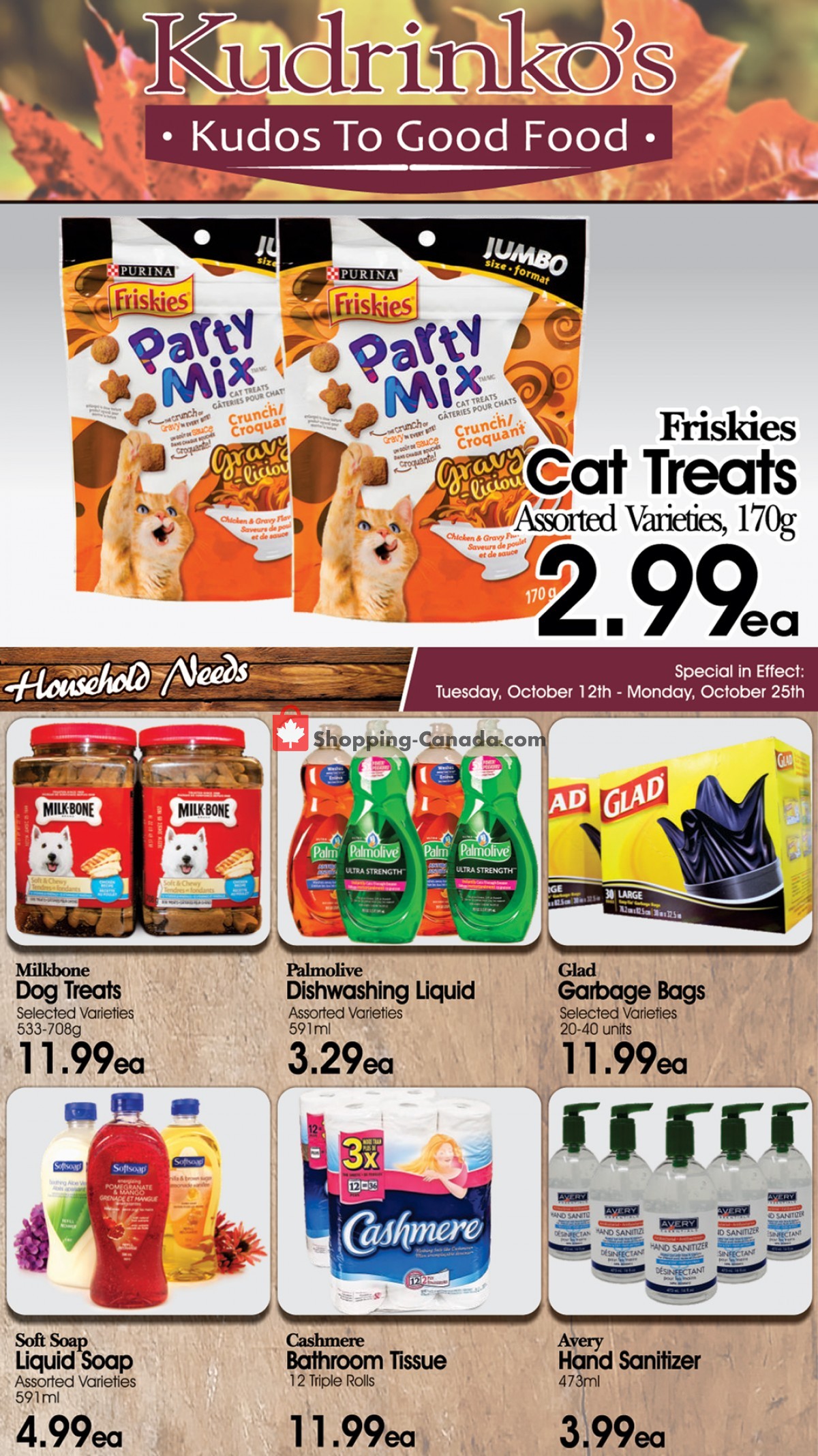 Kudrinko's flyer from Tuesday October 12, 2021 to Monday October 25, 2021 - page 8
