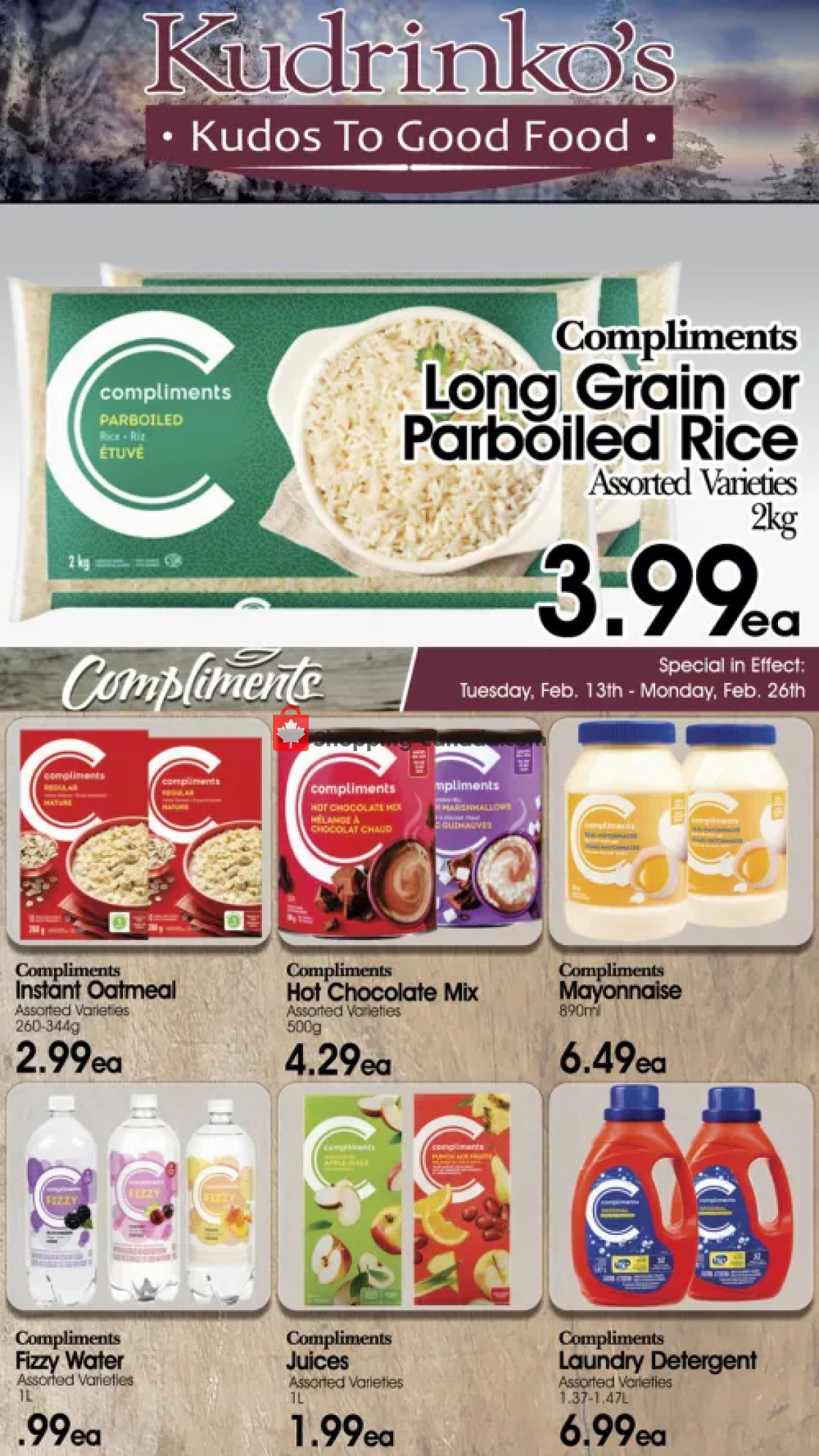 Kudrinko's flyer from Tuesday February 13, 2024 to Monday February 26, 2024 - page 2