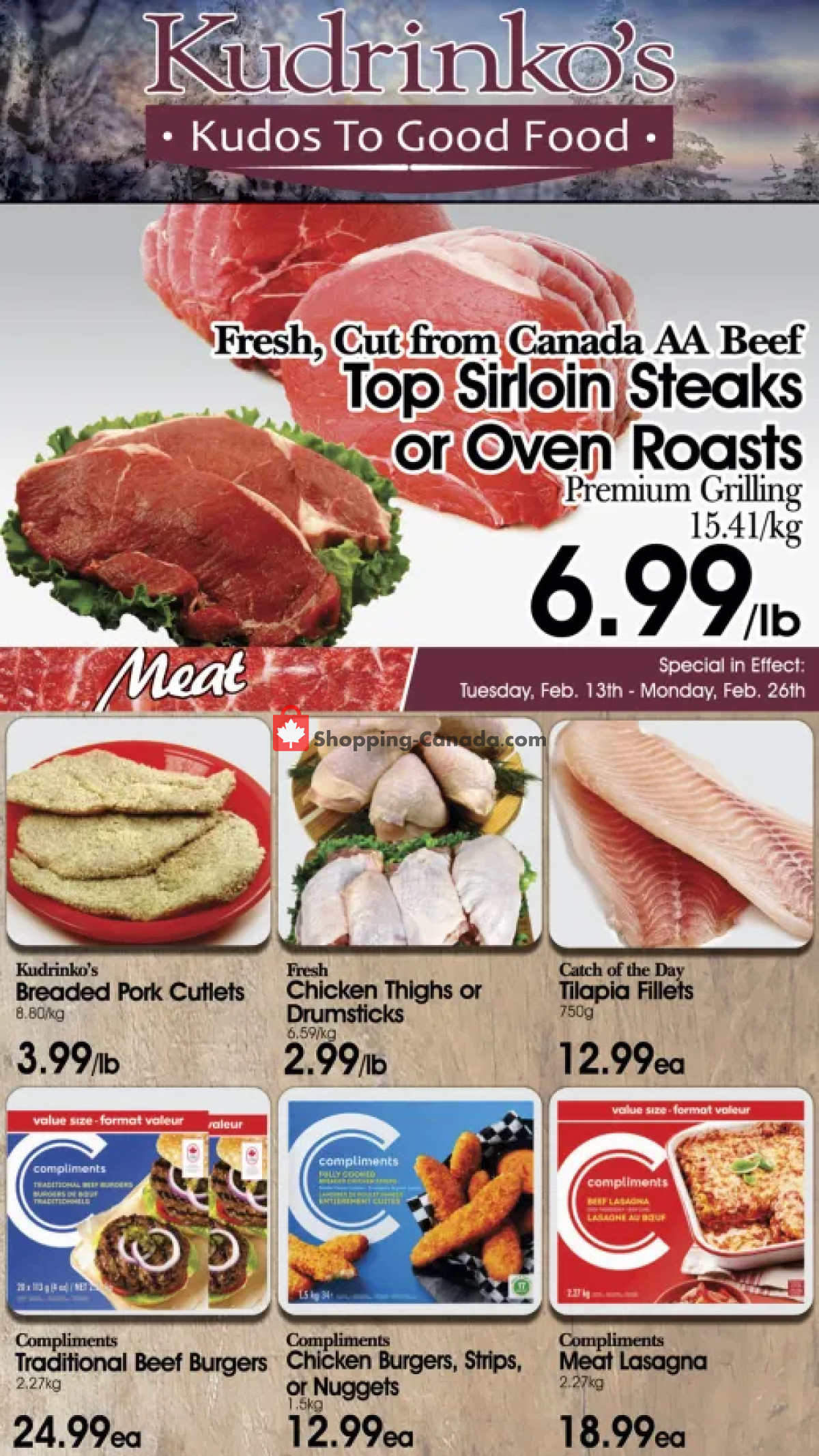 Kudrinko's flyer from Tuesday February 13, 2024 to Monday February 26, 2024 - page 4