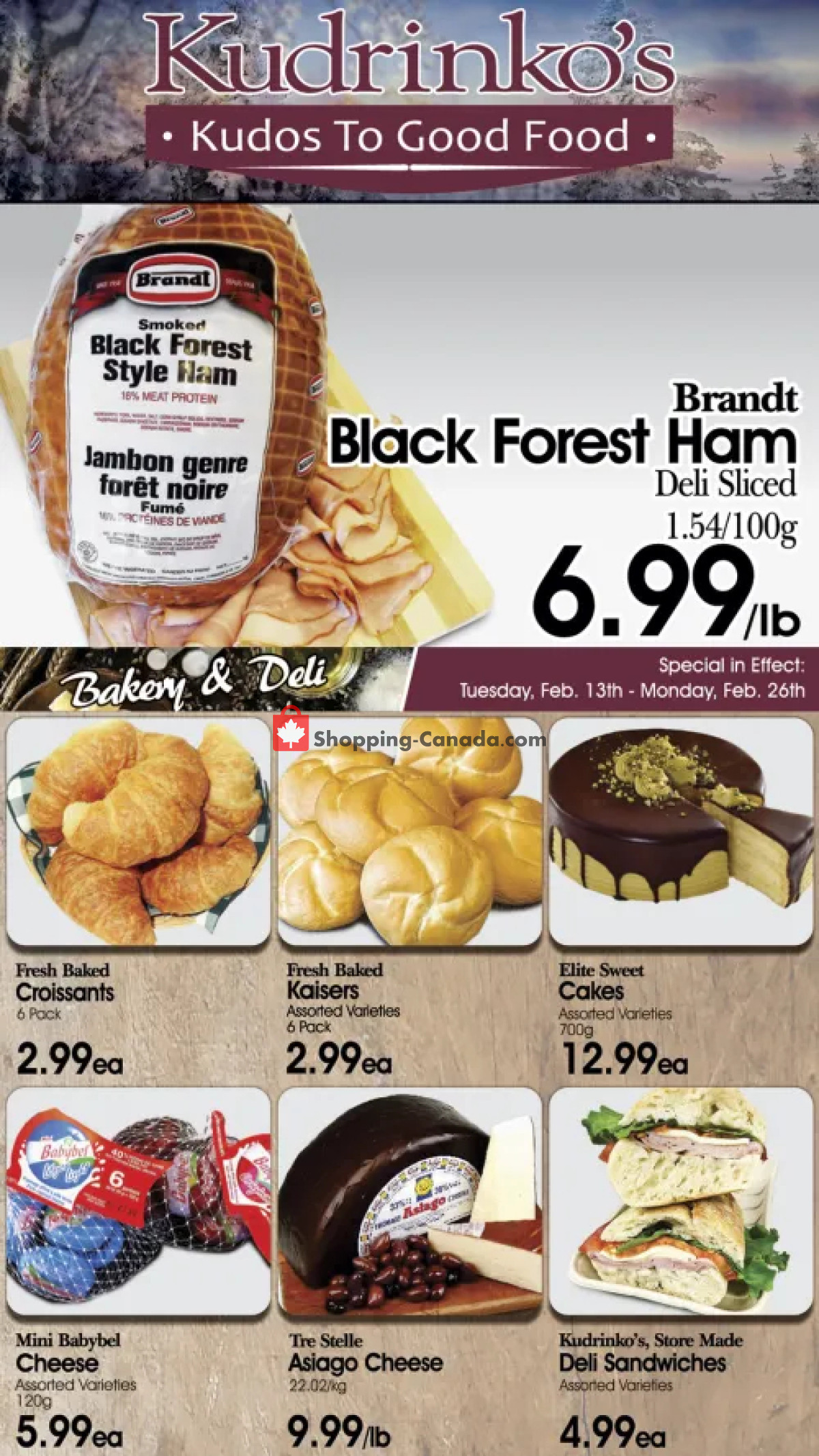 Kudrinko's flyer from Tuesday February 13, 2024 to Monday February 26, 2024 - page 6