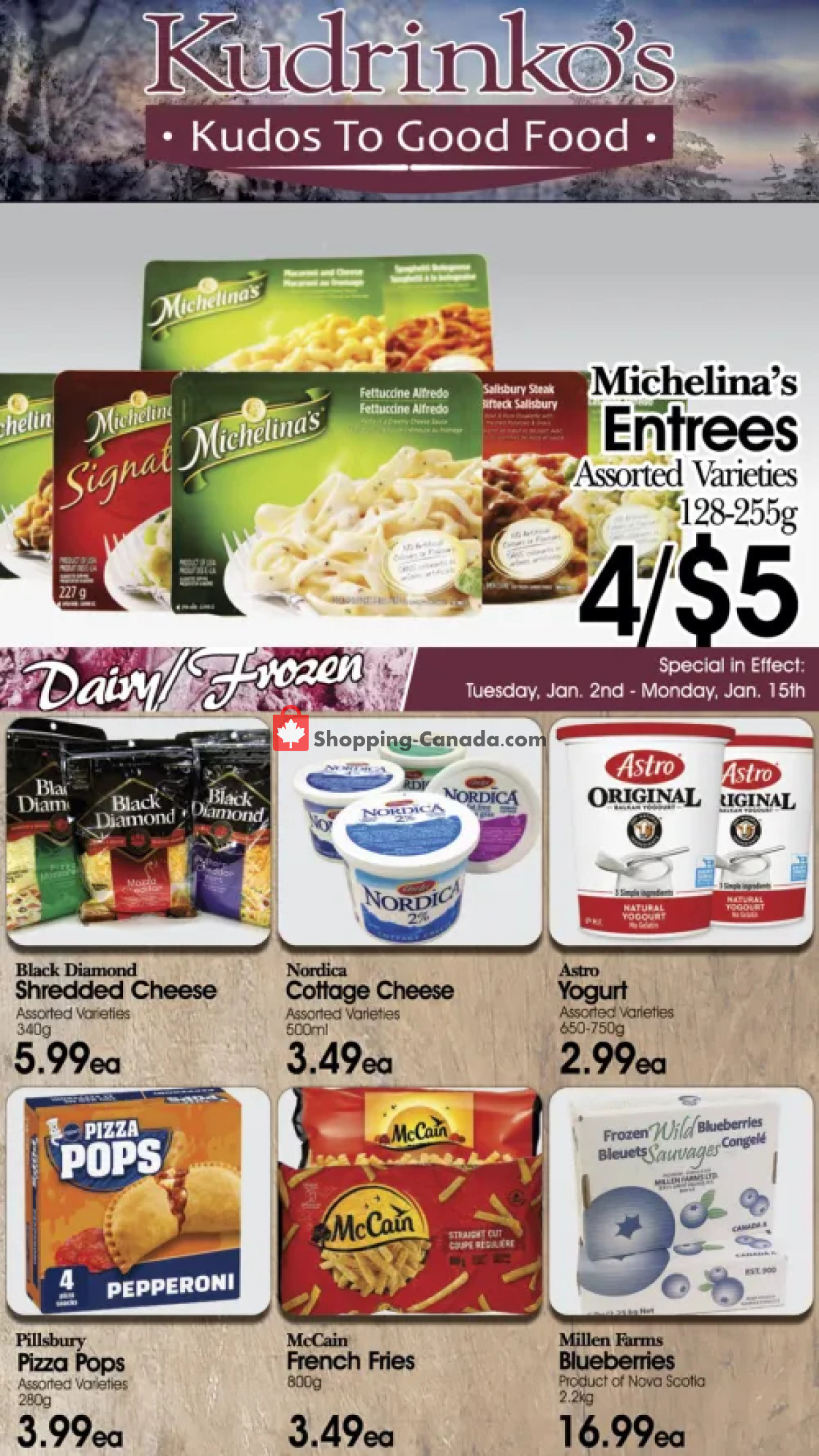 Kudrinko's flyer from Tuesday January 2, 2024 to Monday January 15, 2024 - page 3