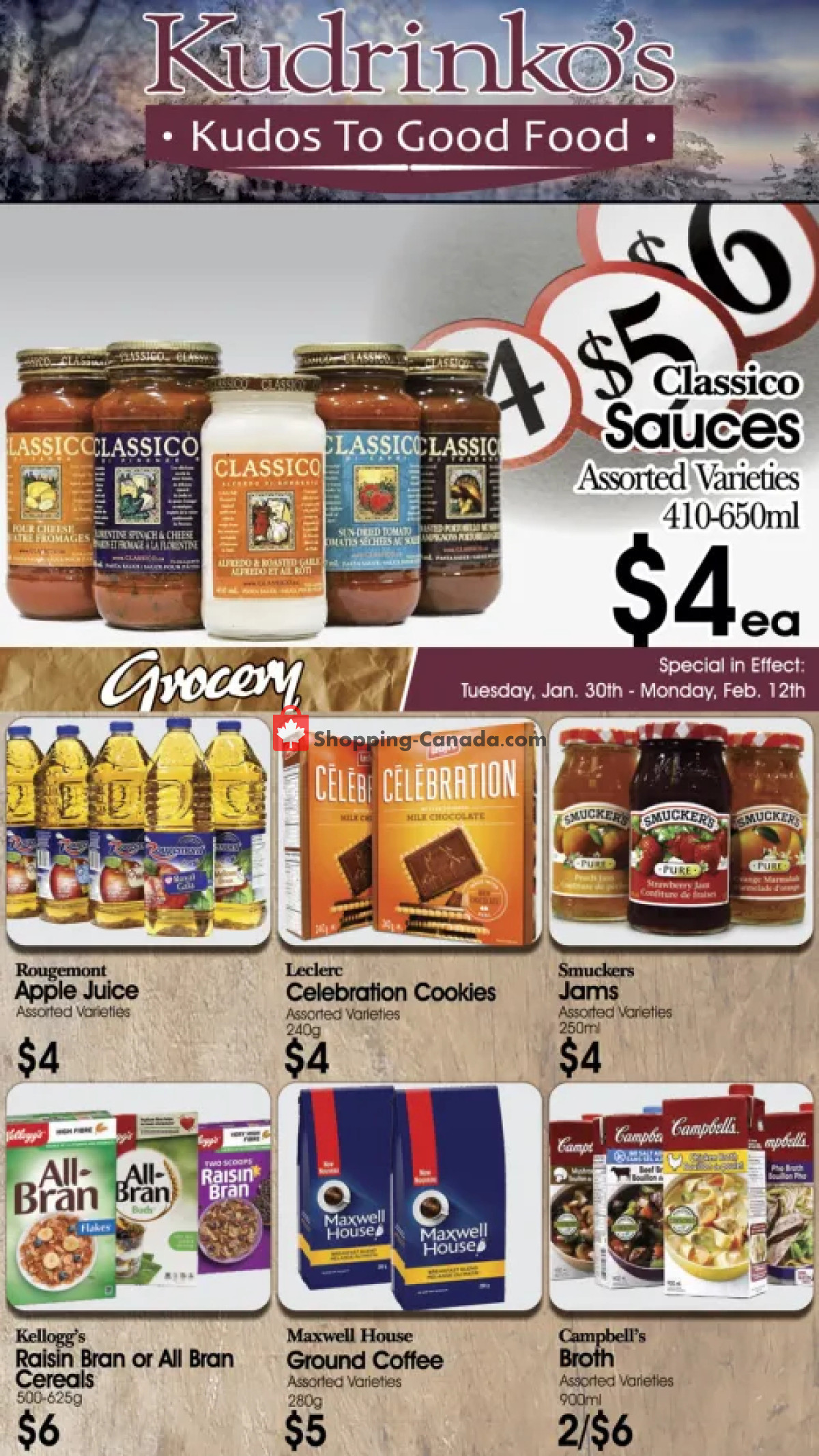 Kudrinko's flyer from Tuesday January 30, 2024 to Monday February 12, 2024 - page 2