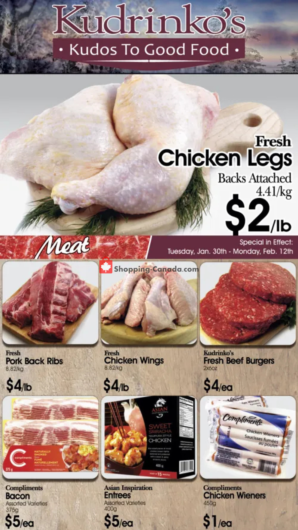 Kudrinko's flyer from Tuesday January 30, 2024 to Monday February 12, 2024 - page 4