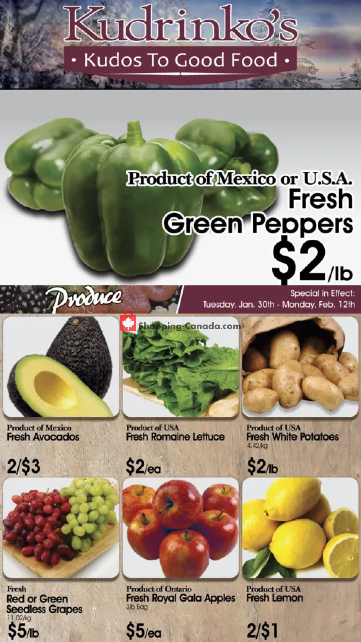 Kudrinko's flyer from Tuesday January 30, 2024 to Monday February 12, 2024 - page 5