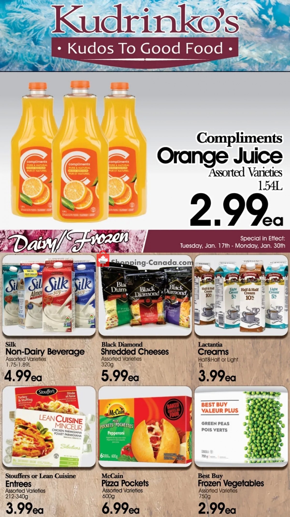 Kudrinko's flyer from Tuesday January 17, 2023 to Monday January 30, 2023 - page 3