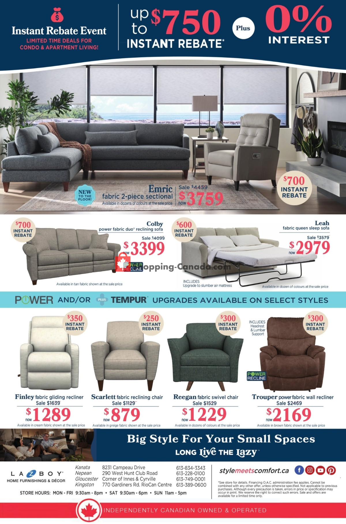 La-Z-Boy flyer from Tuesday February 6, 2024 to Monday February 26, 2024 - page 2