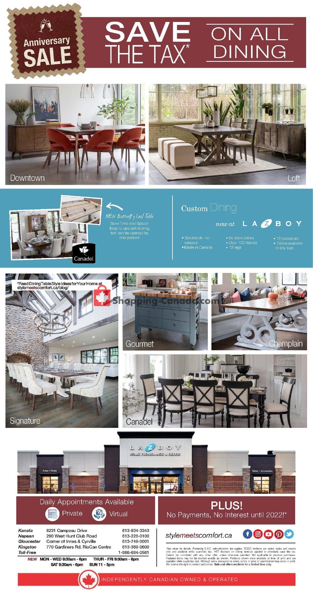 La-Z-Boy flyer from Tuesday July 28, 2020 to Monday August 10, 2020 - page 3