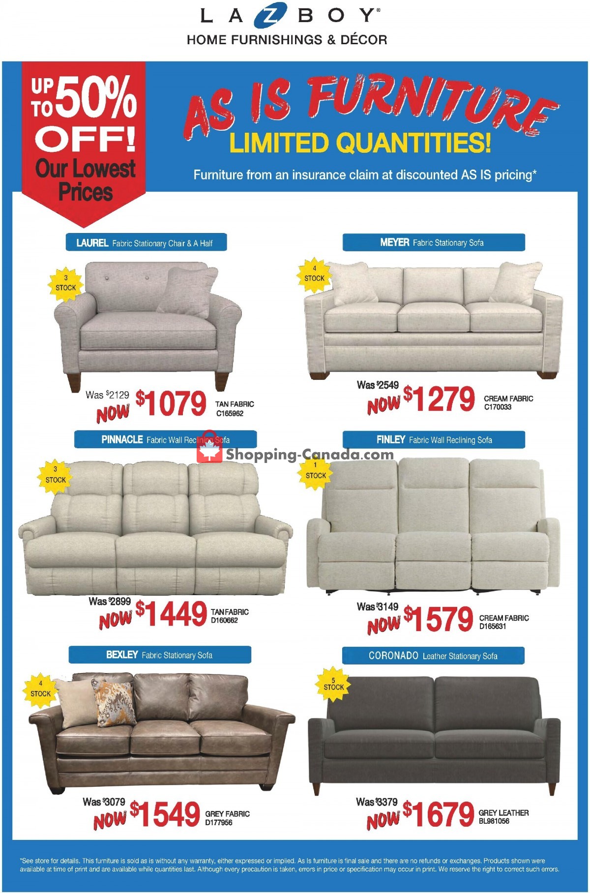 La-Z-Boy flyer from Friday January 20, 2023 to Thursday February 9, 2023 - page 3