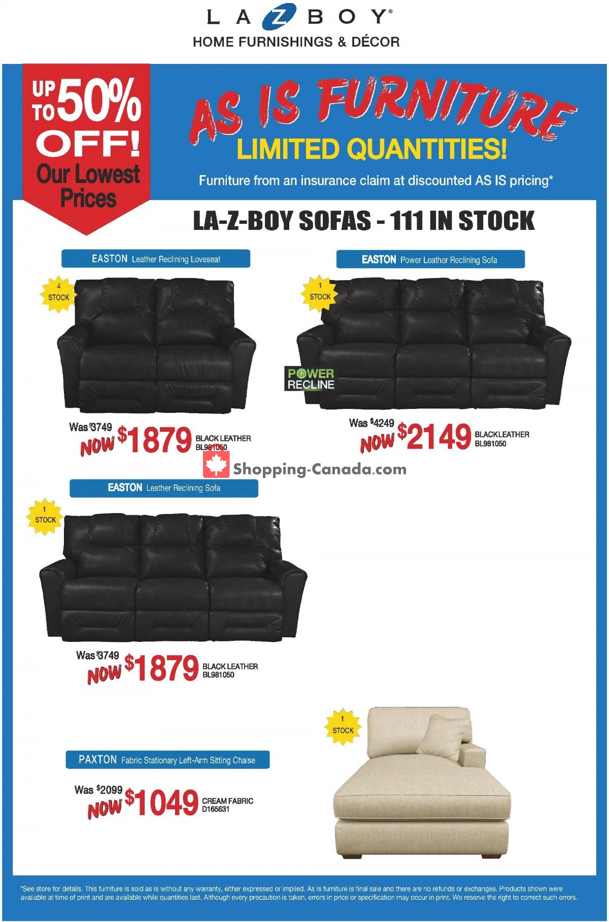 La-Z-Boy flyer from Friday January 20, 2023 to Thursday February 9, 2023 - page 4