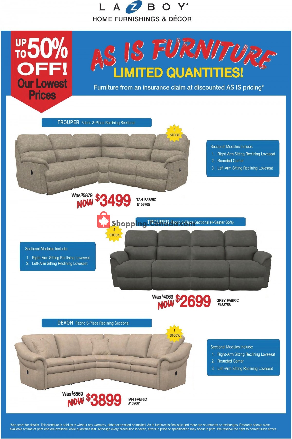 La-Z-Boy flyer from Friday January 20, 2023 to Thursday February 9, 2023 - page 5