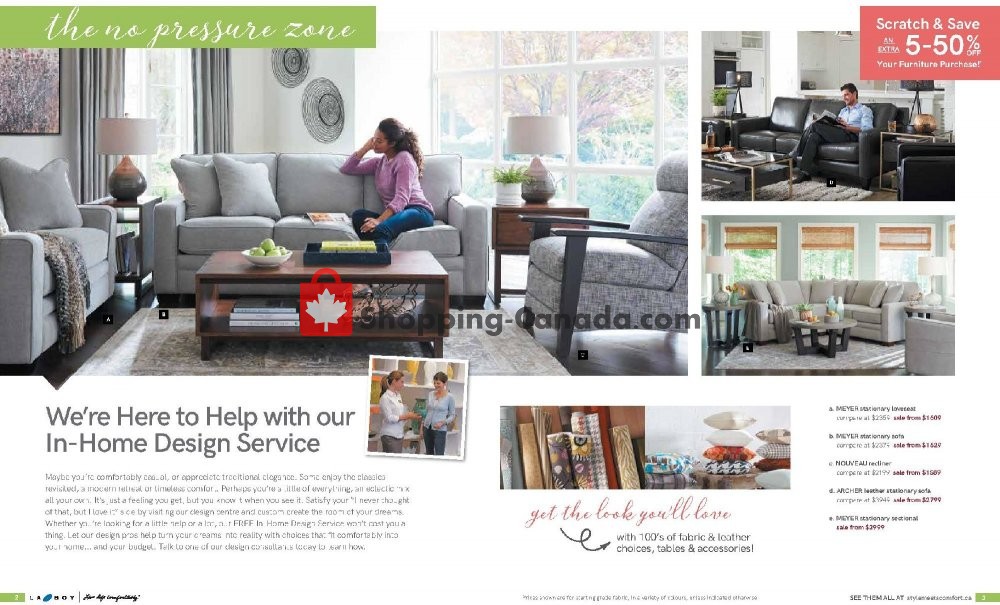 La-Z-Boy flyer from Thursday September 5, 2019 to Monday September 16, 2019 - page 2