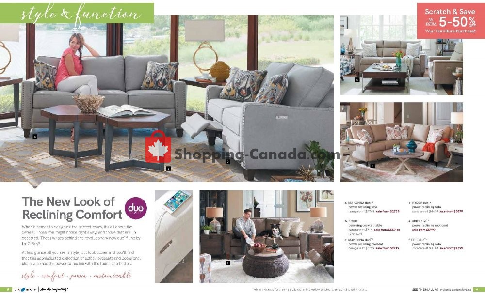 La-Z-Boy flyer from Thursday September 5, 2019 to Monday September 16, 2019 - page 5