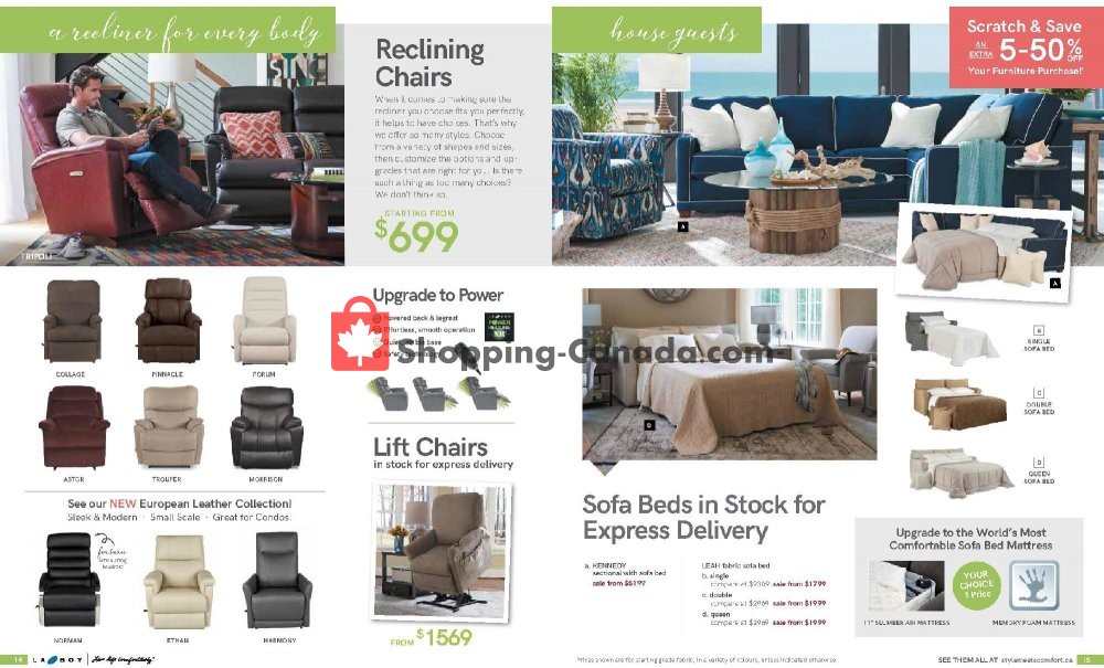 La-Z-Boy flyer from Thursday September 5, 2019 to Monday September 16, 2019 - page 8