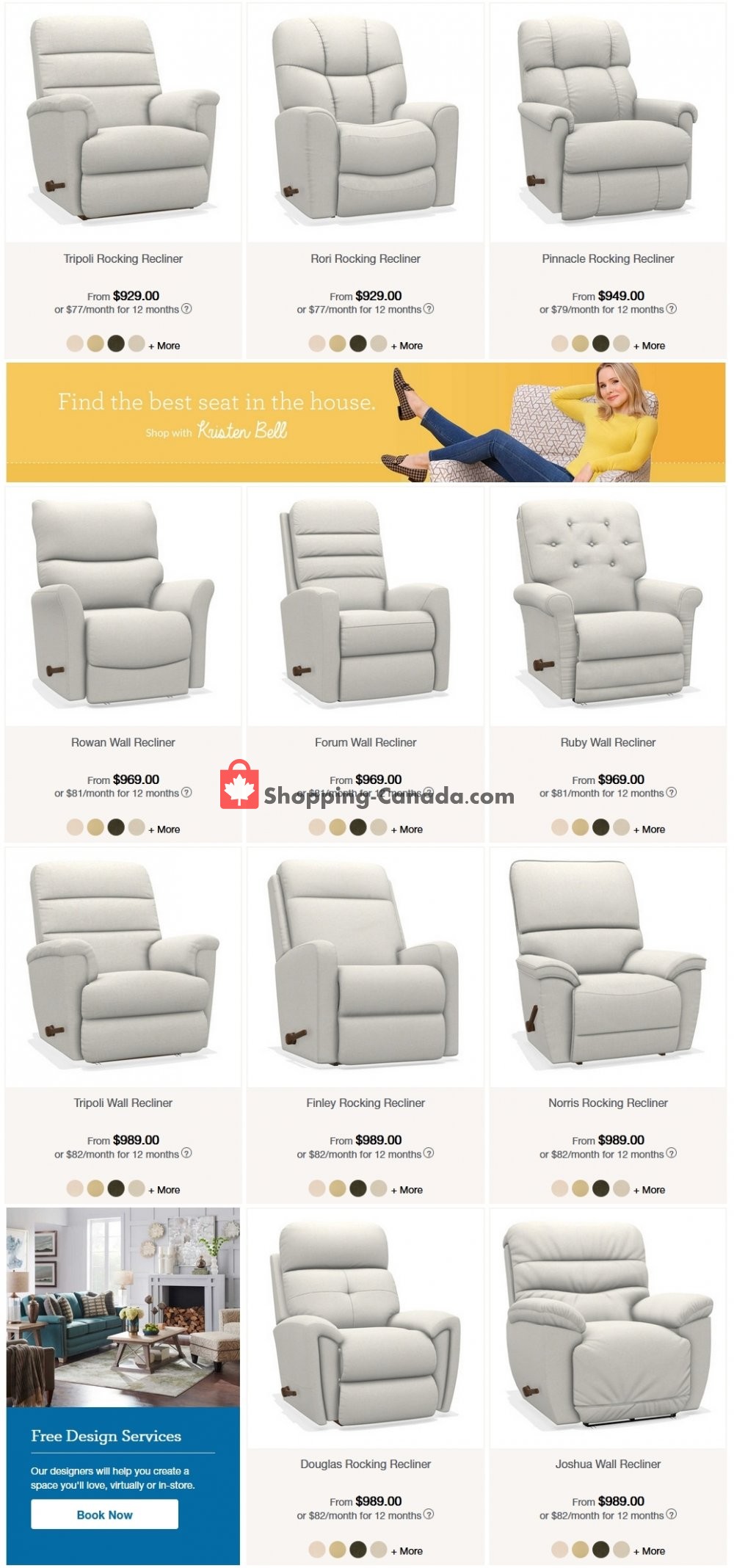 La-Z-Boy flyer from Thursday December 24, 2020 to Wednesday December 30, 2020 - page 3