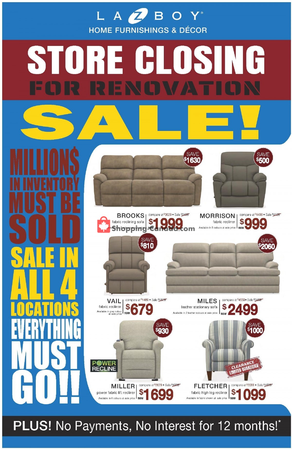 La-Z-Boy flyer from Friday June 17, 2022 to Thursday June 23, 2022 - page 1