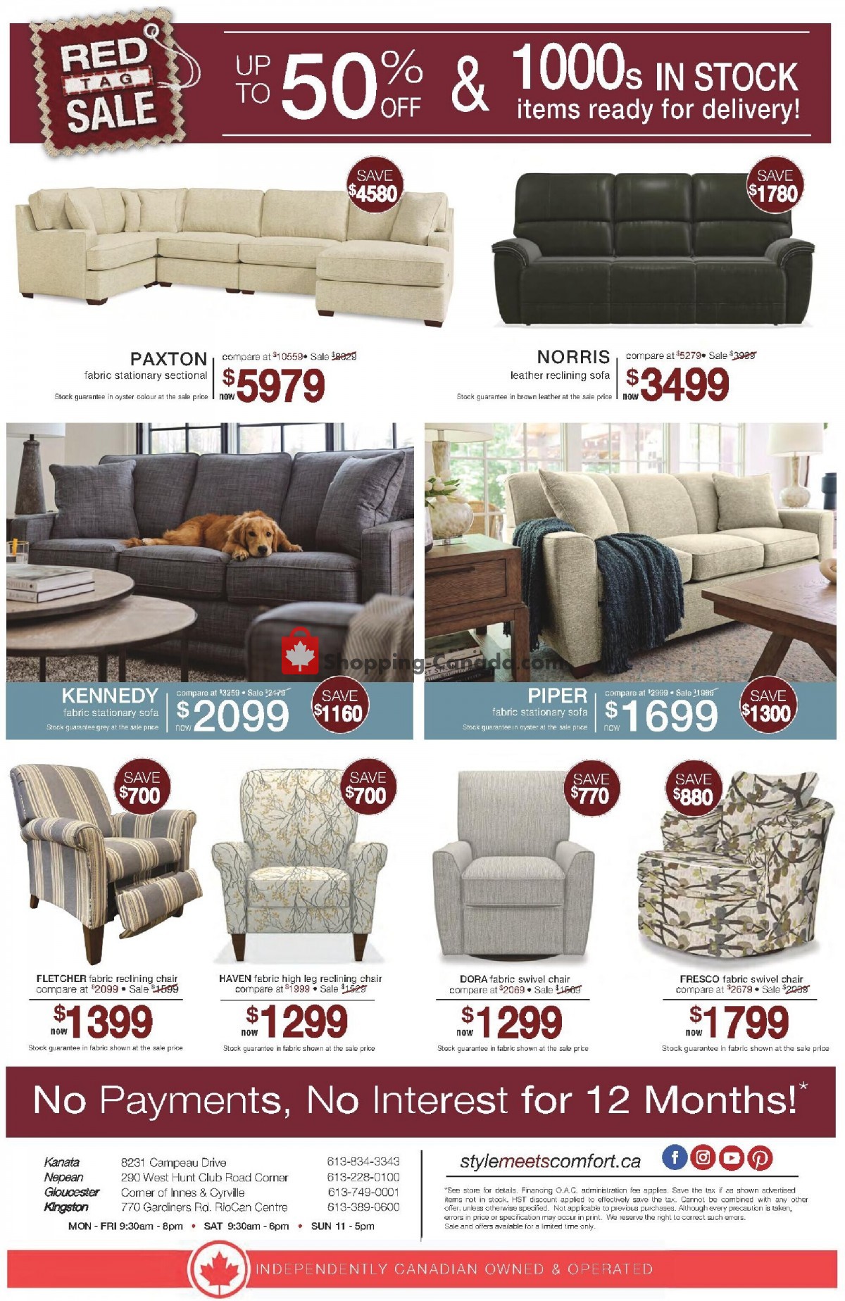 LaZBoy Canada, flyer (Super Deals) May 20 May 26, 2022