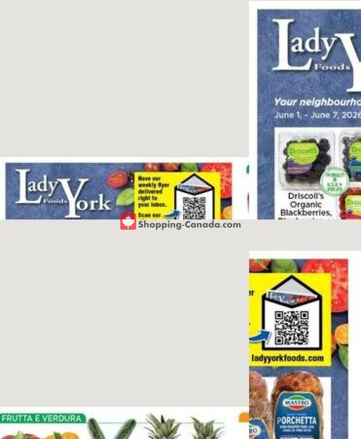 First page of Lady York Foods flyer - preview - from Monday June 1, 2026 to Sunday June 7, 2026