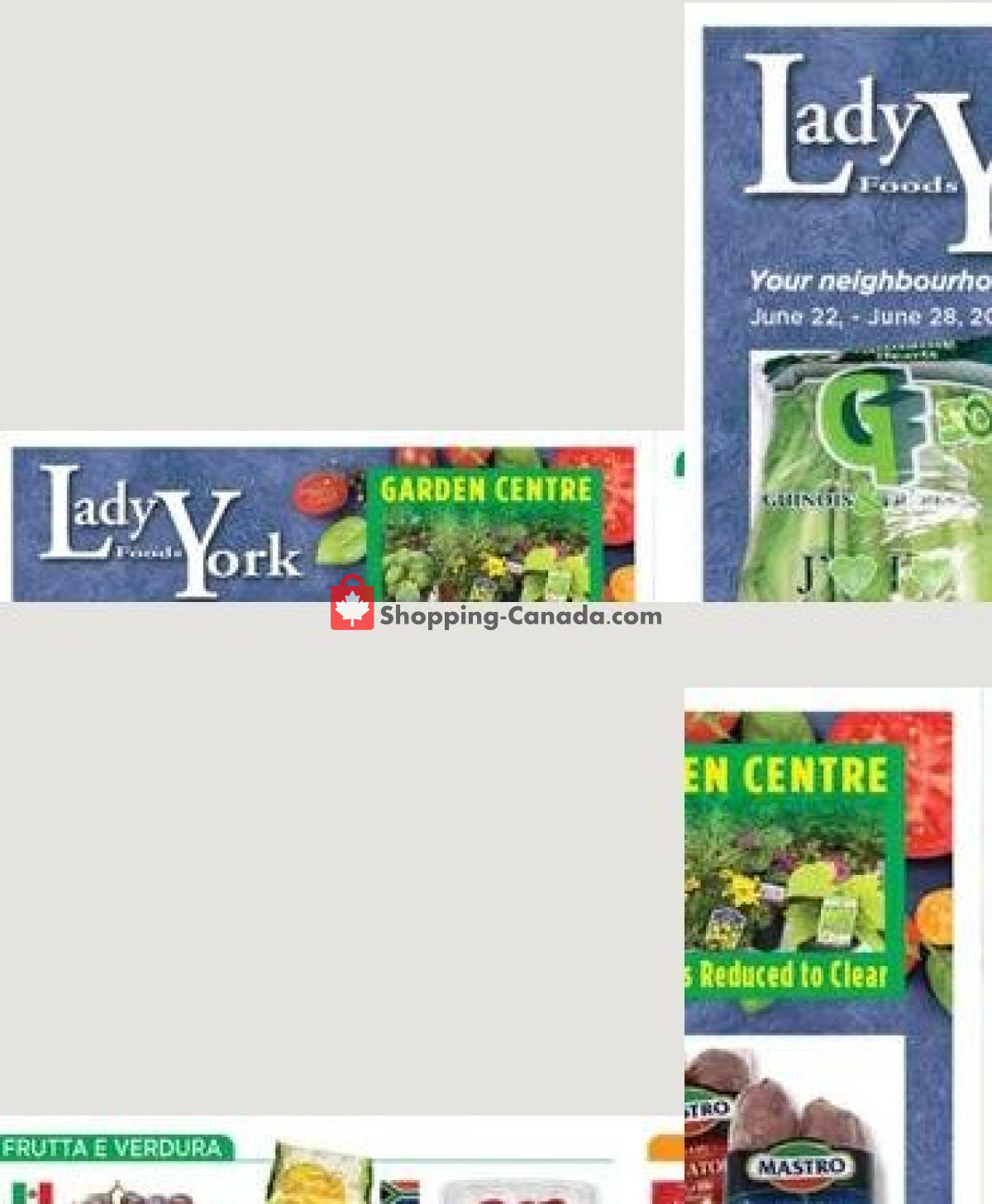 Lady York Foods flyer from Monday June 22, 2026 to Sunday June 28, 2026 - page 1