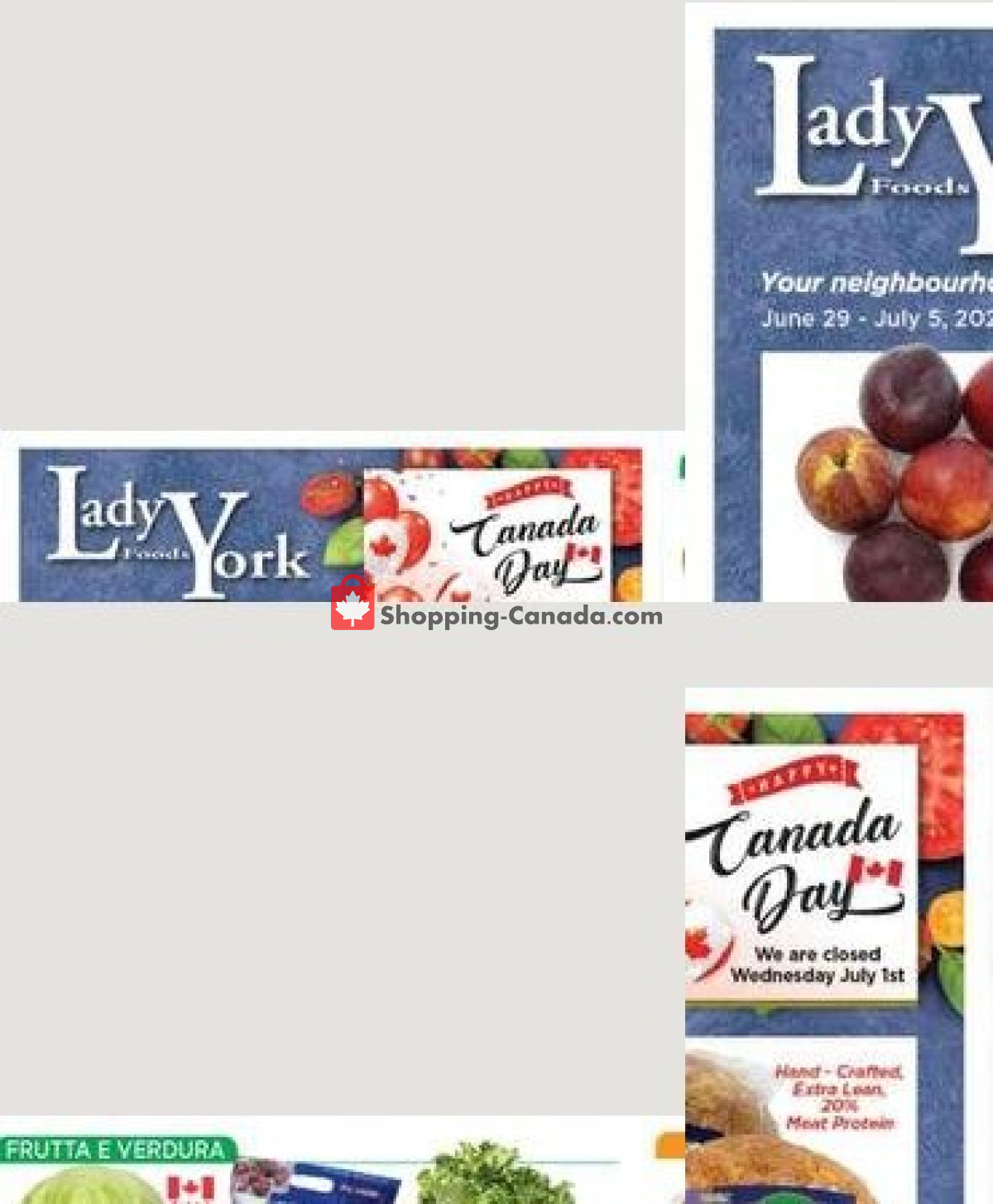 Lady York Foods flyer from Monday June 29, 2026 to Sunday July 5, 2026 - page 1