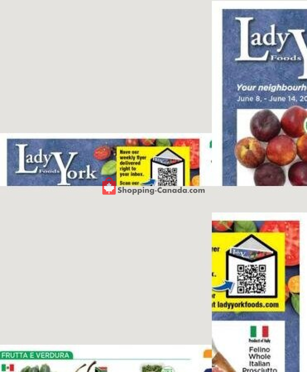 Lady York Foods flyer from Monday June 8, 2026 to Sunday June 14, 2026 - page 1