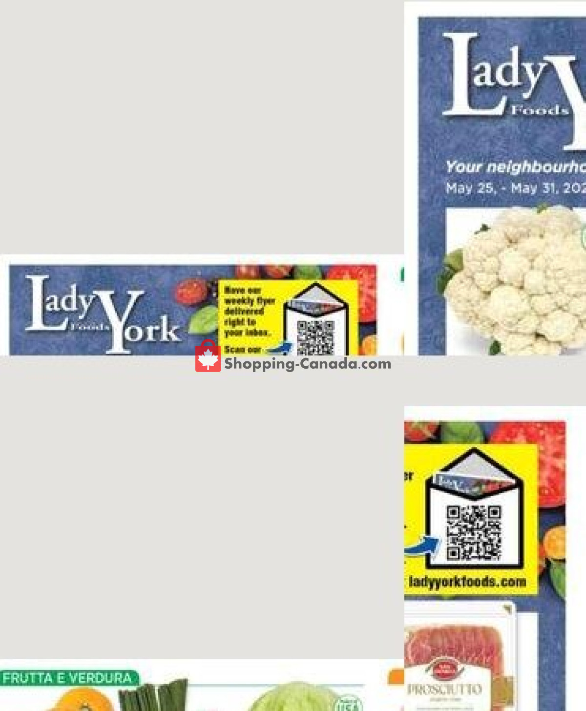 Lady York Foods flyer from Monday May 25, 2026 to Sunday May 31, 2026 - page 1