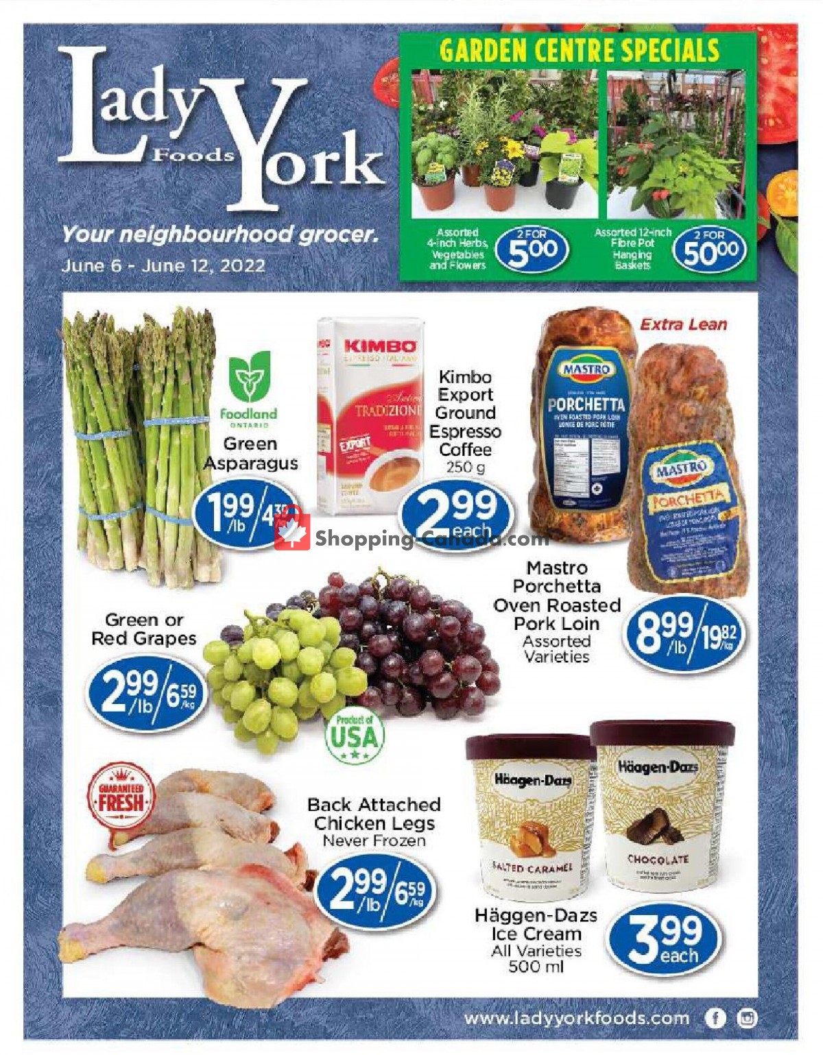 Lady York Foods flyer from Monday June 6, 2022 to Sunday June 12, 2022 - page 1