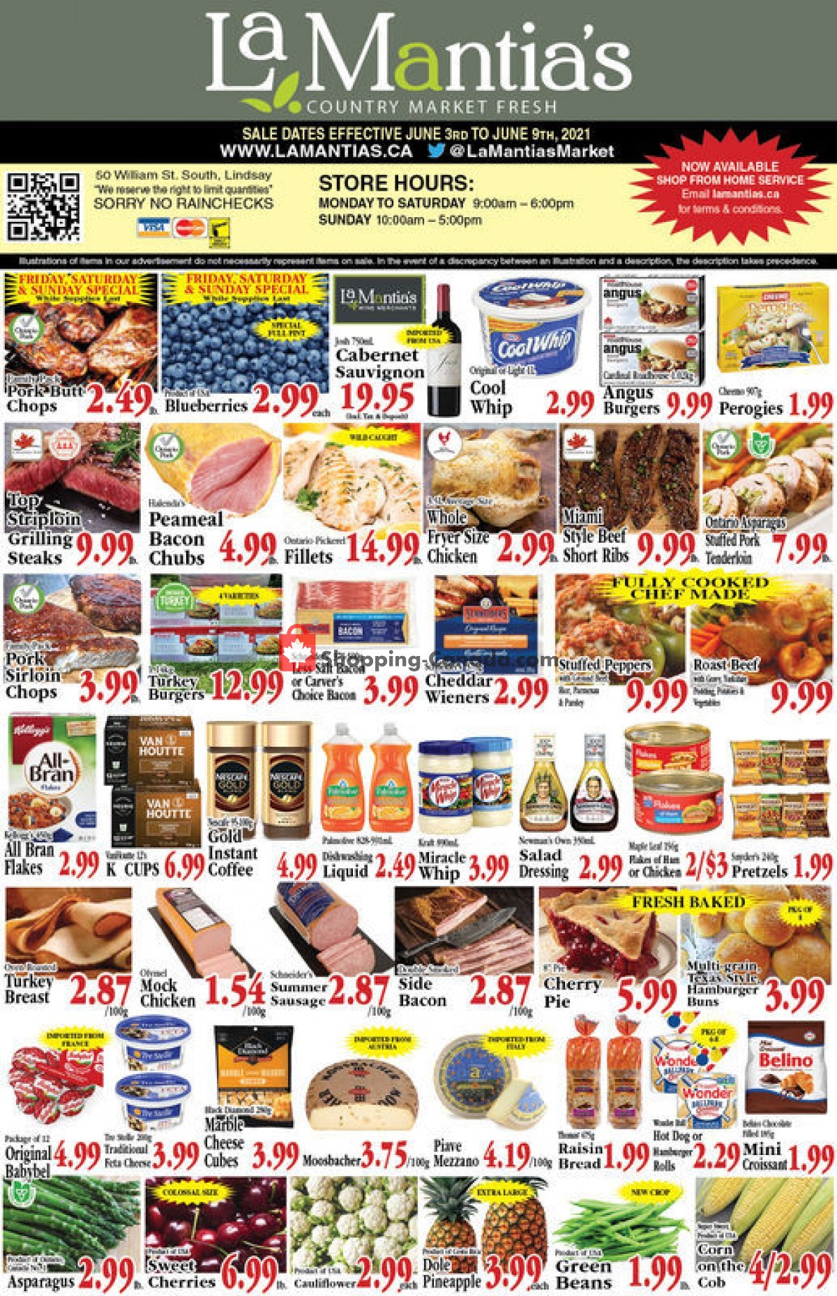 Lamantia's Country Market flyer from Thursday June 3, 2021 to Wednesday June 9, 2021 - page 1