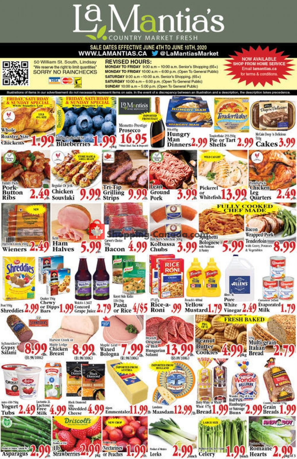 Lamantia's Country Market flyer from Thursday June 4, 2020 to Wednesday June 10, 2020 - page 1