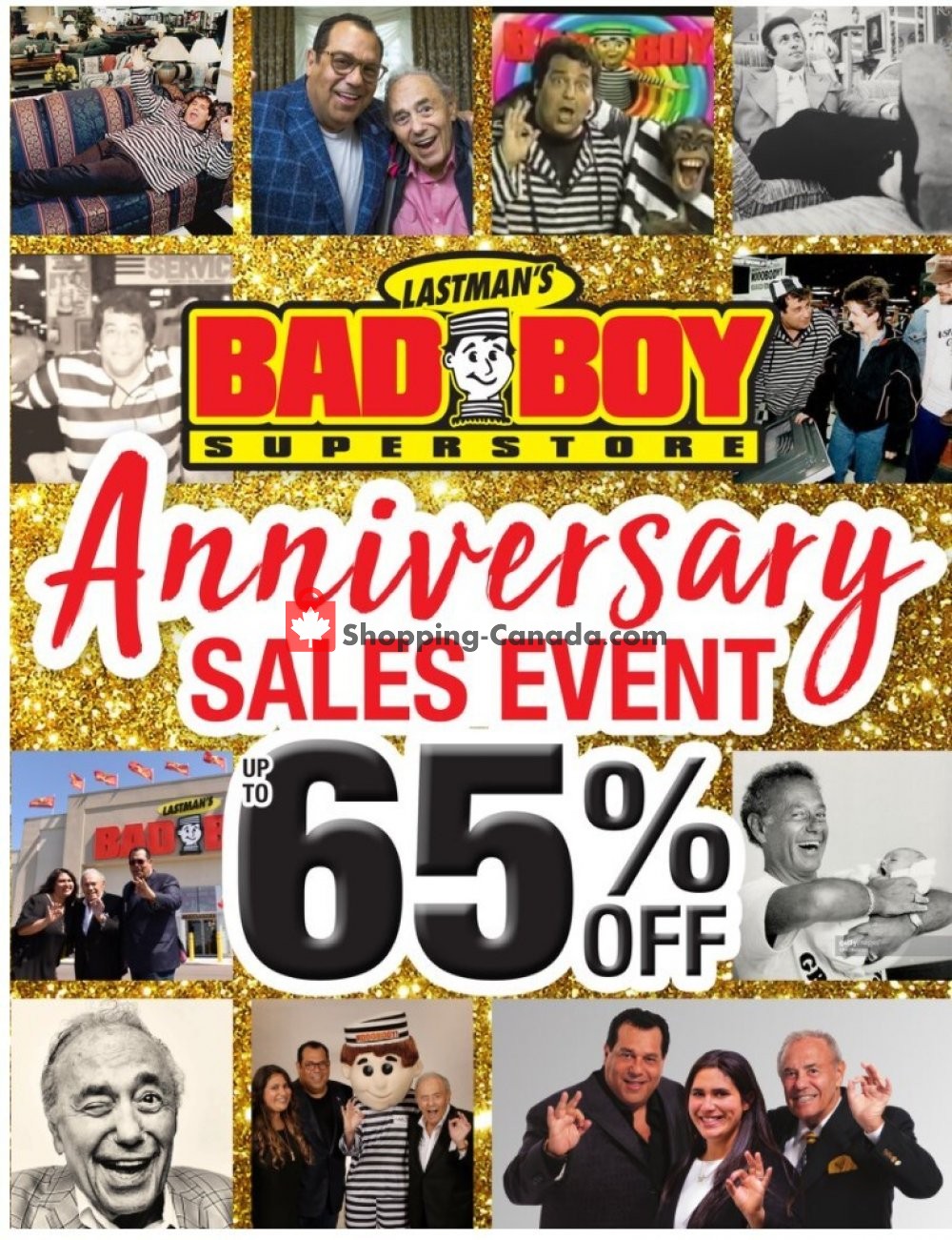 Lastman's Bad Boy Canada, flyer (Anniversary Sales Event) October 22 November 11, 2020