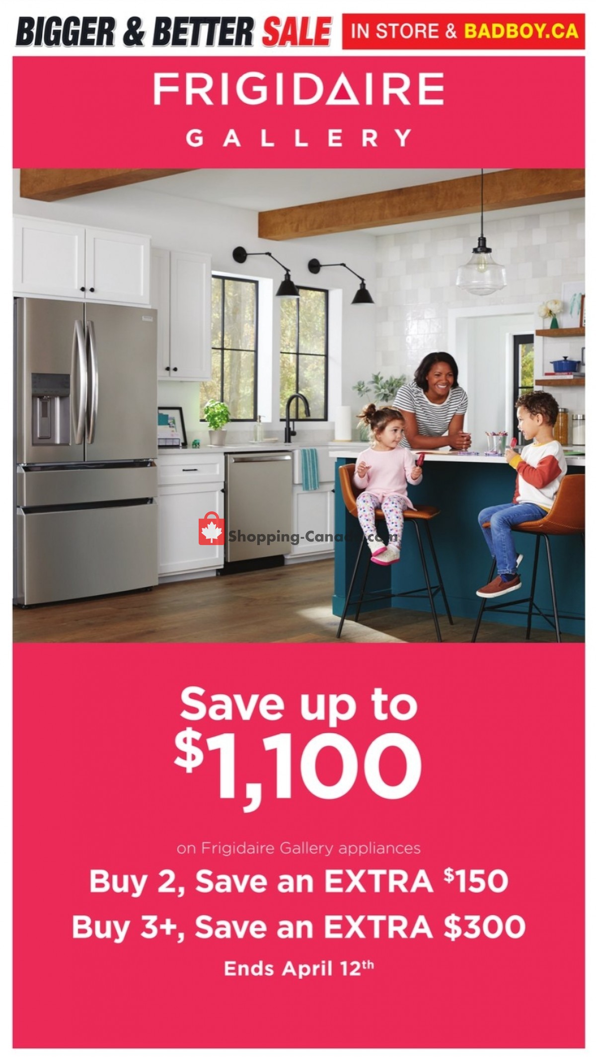 Lastman's Bad Boy Canada, flyer (Bigger And Better Sale) March 30