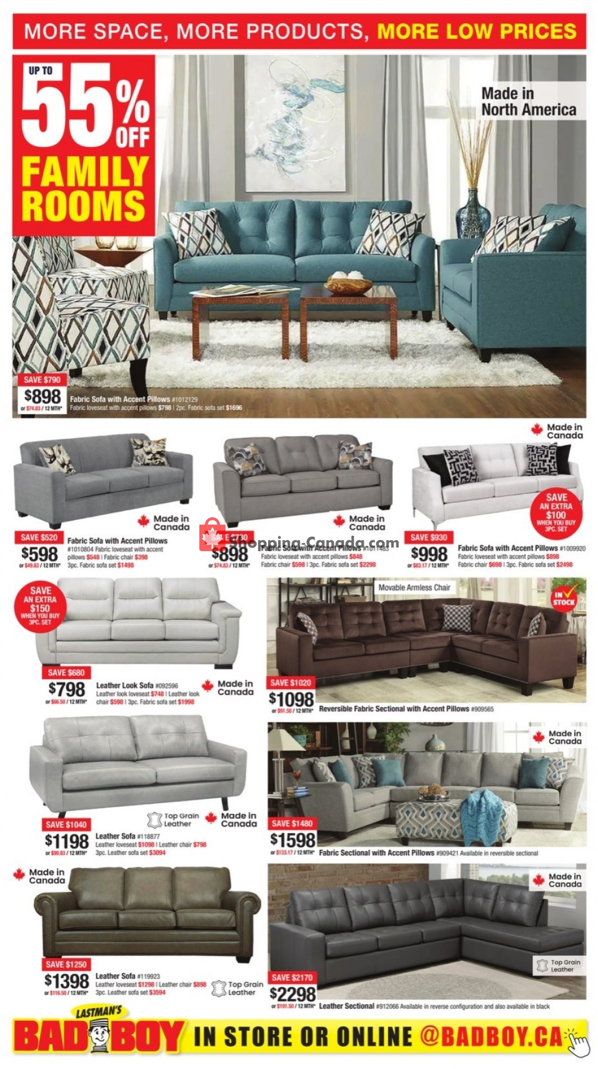 Lastman's Bad Boy Canada, flyer (Bigger And Better Sale) March 30