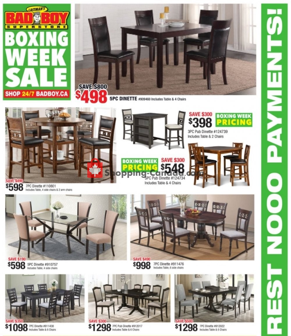 Lastman's Bad Boy flyer from Saturday December 26, 2020 to Wednesday January 13, 2021 - page 11