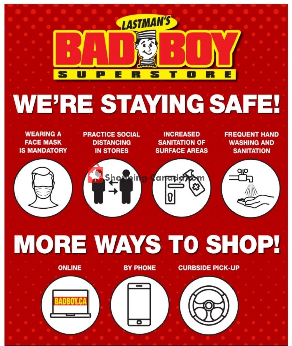 Lastman's Bad Boy flyer from Saturday December 26, 2020 to Wednesday January 13, 2021 - page 17
