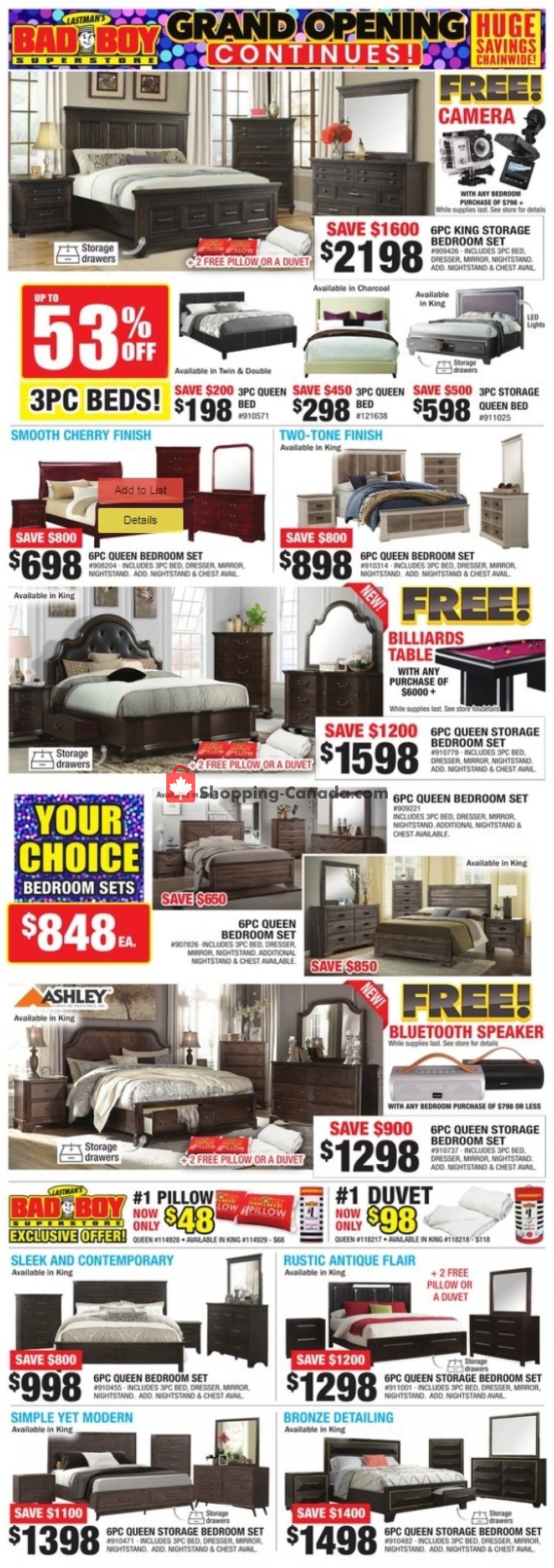 Lastman's Bad Boy flyer from Thursday September 5, 2019 to Wednesday September 18, 2019 - page 4