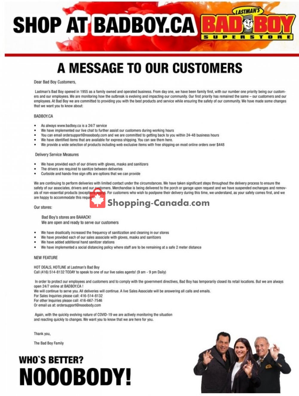 Lastman's Bad Boy flyer from Thursday May 28, 2020 to Tuesday June 16, 2020 - page 5