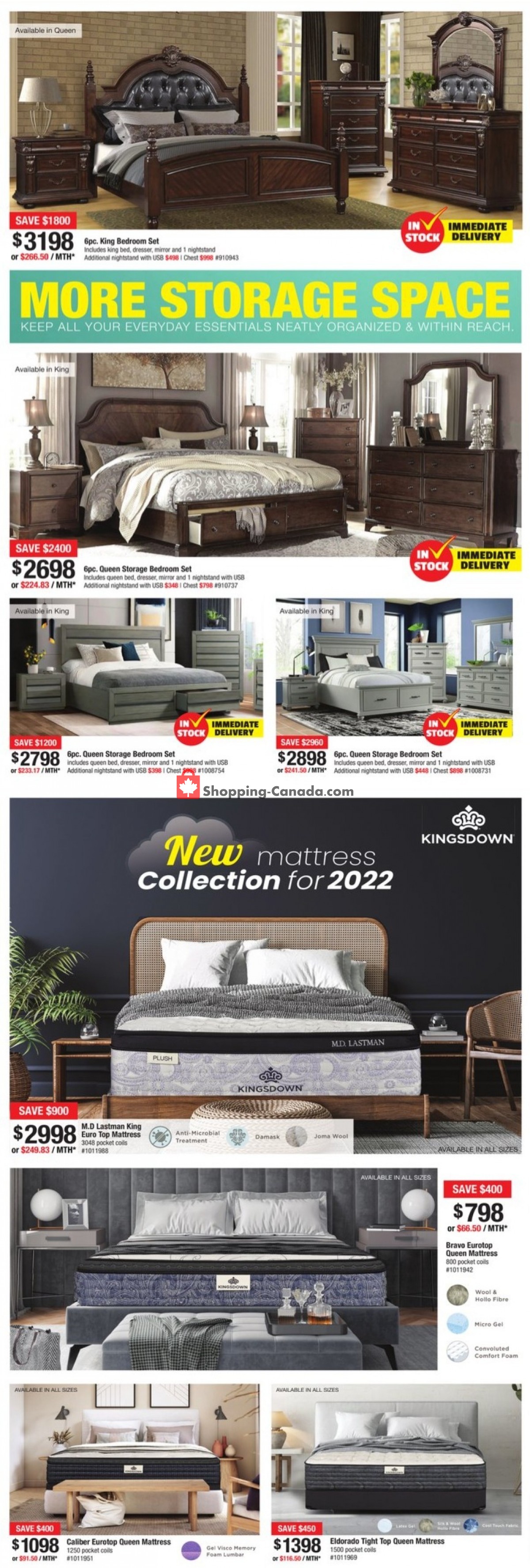 Lastman's Bad Boy Canada, flyer (Labour Day Sales Event) August 4