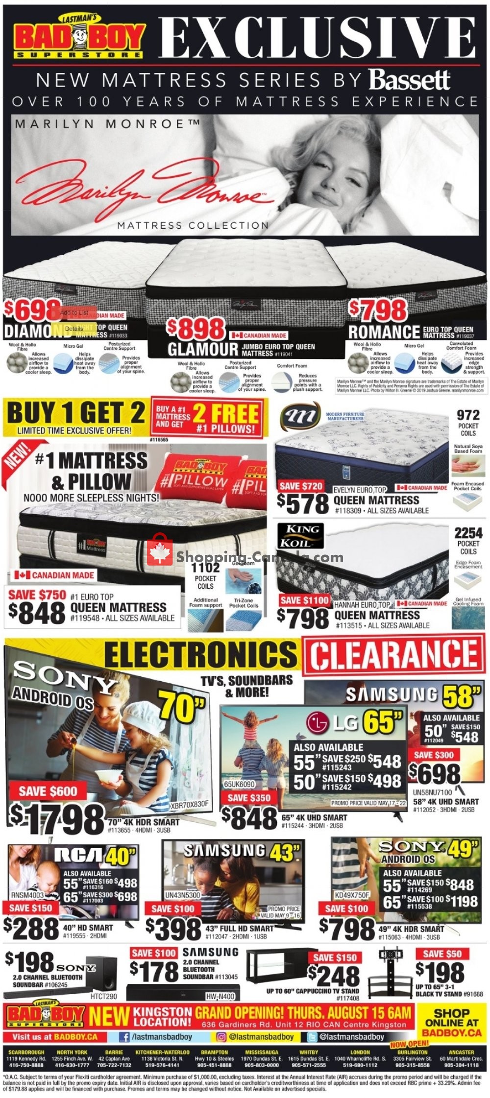 Lastman's Bad Boy flyer from Thursday May 9, 2019 to Wednesday May 22, 2019 - page 8
