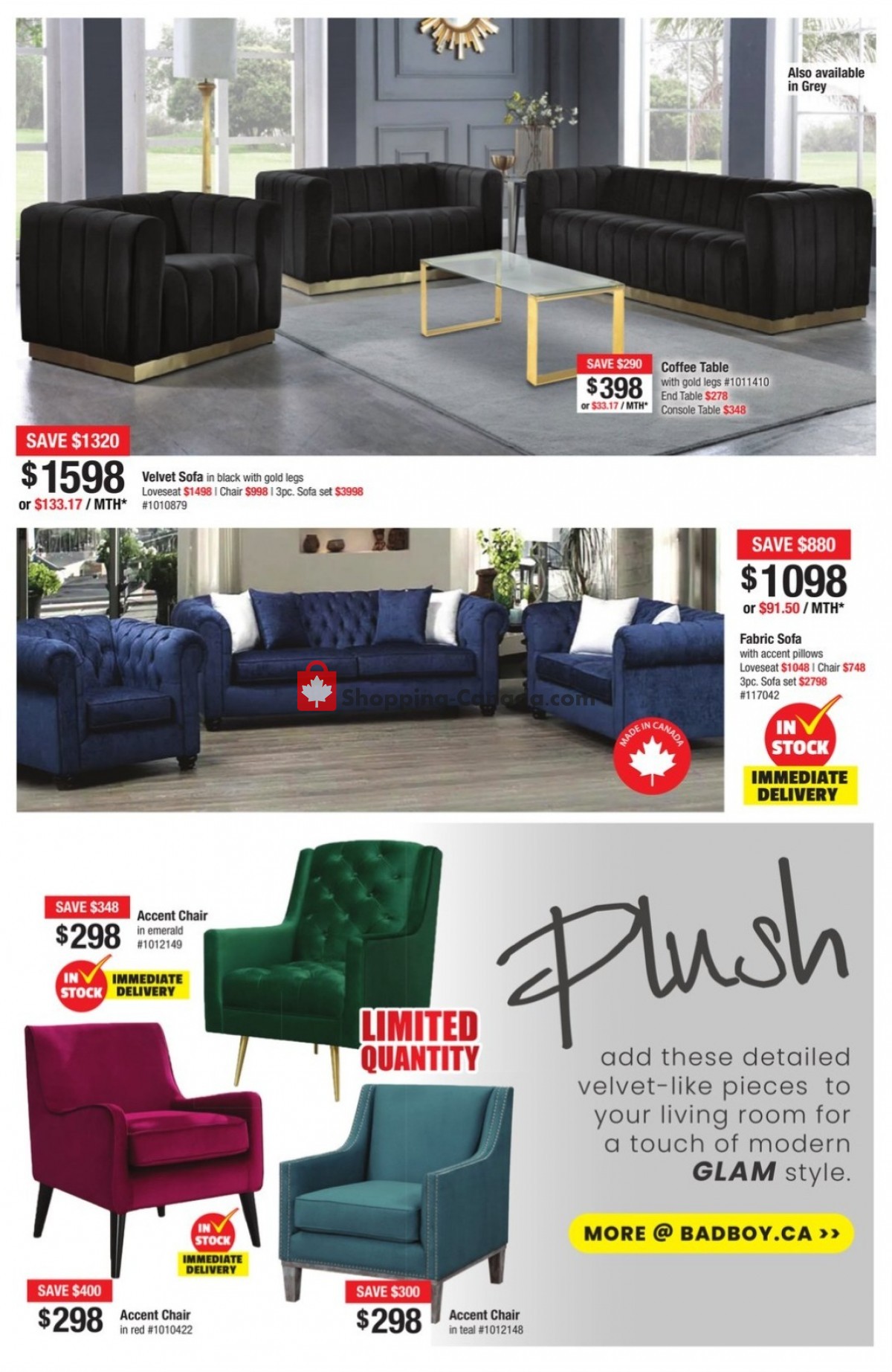 Lastman's Bad Boy Canada, flyer (Sales Event Special) September 8