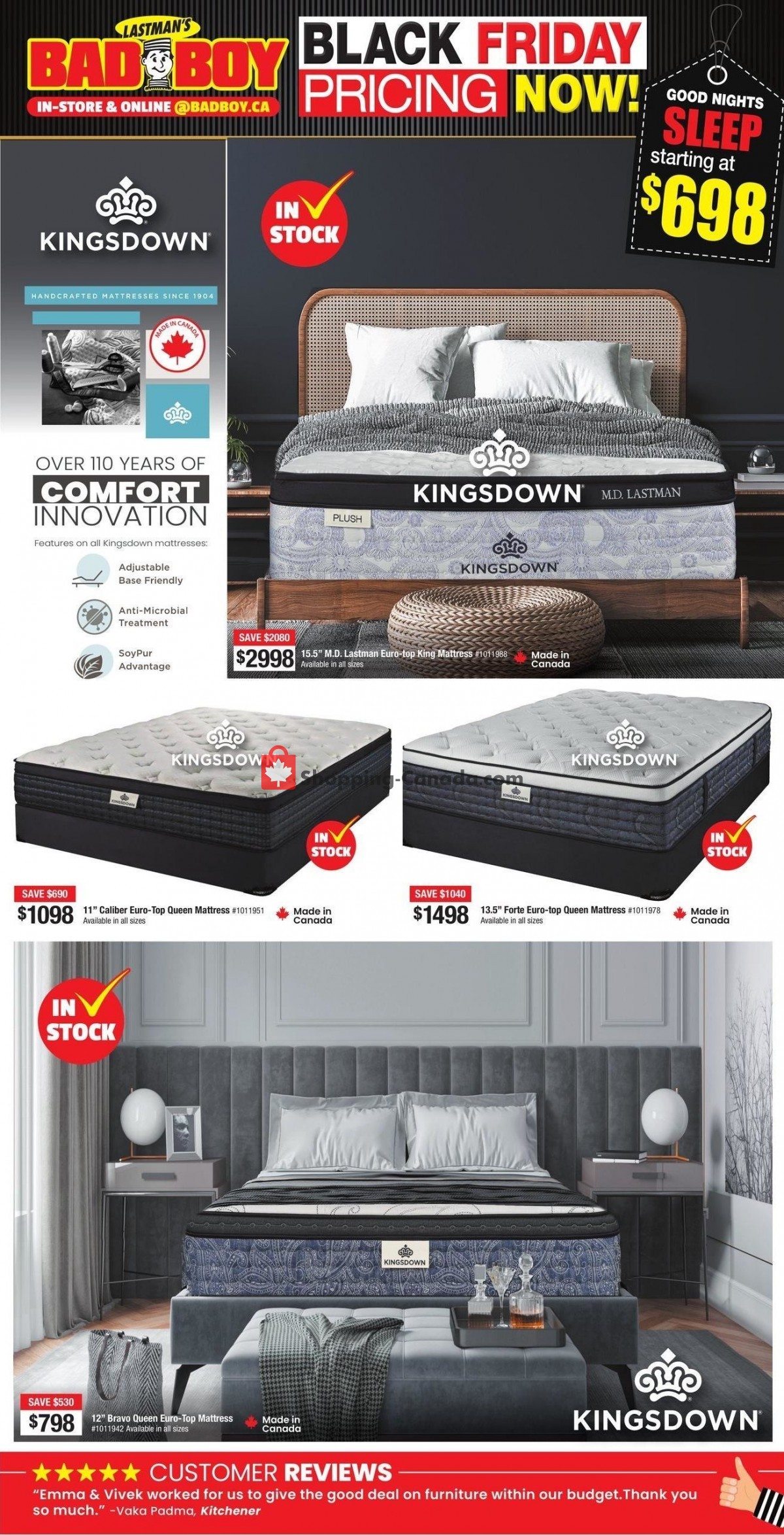 Lastman's Bad Boy flyer from Thursday November 2, 2023 to Thursday November 23, 2023 - page 10