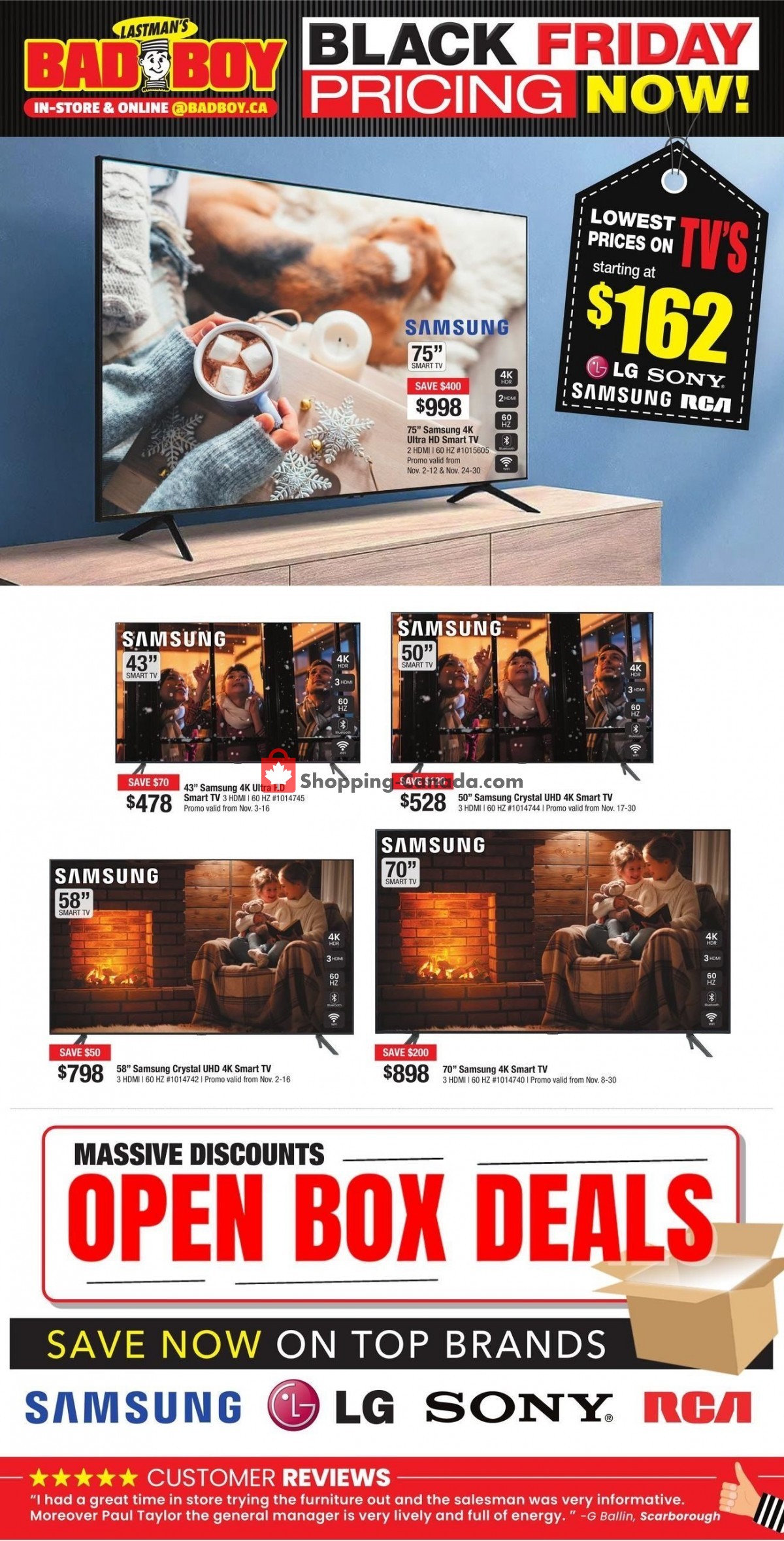 Lastman's Bad Boy flyer from Thursday November 2, 2023 to Thursday November 23, 2023 - page 2