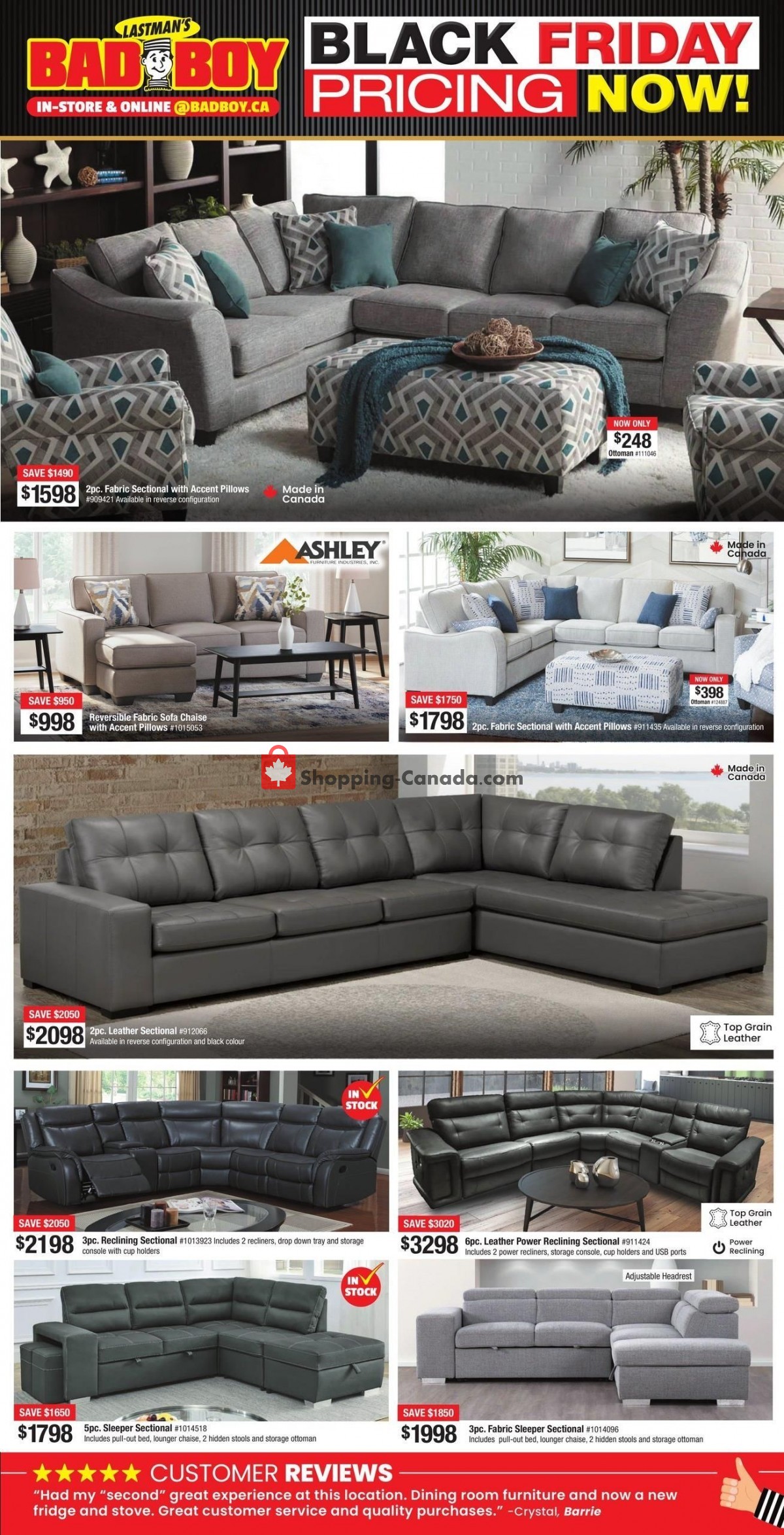 Lastman's Bad Boy flyer from Thursday November 2, 2023 to Thursday November 23, 2023 - page 6