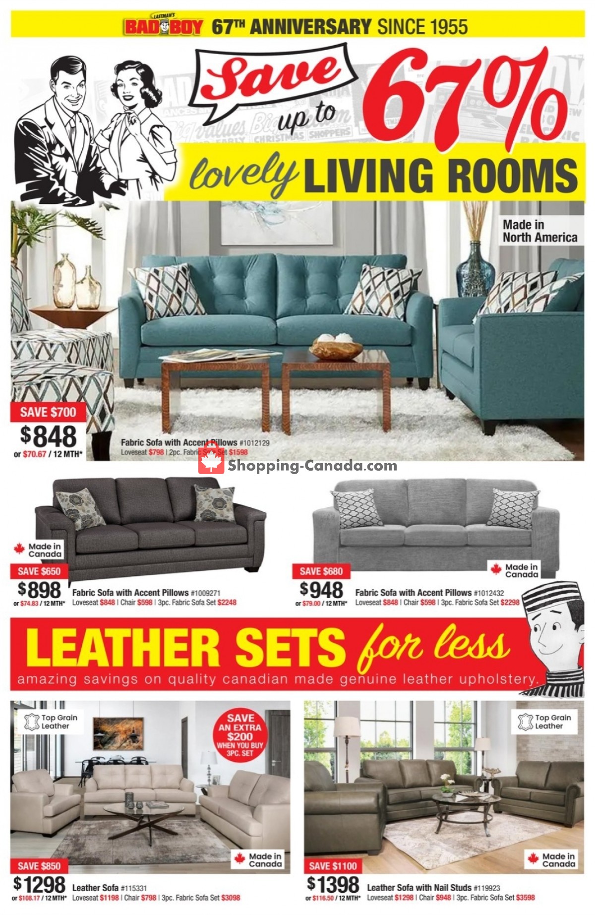 Lastman's Bad Boy Canada, flyer (Special Offer) October 6 October