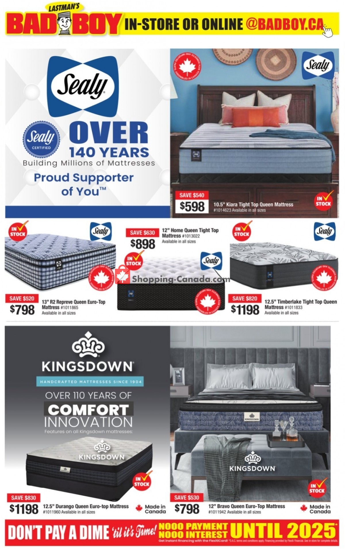 Lastman's Bad Boy flyer from Thursday October 5, 2023 to Wednesday November 1, 2023 - page 12